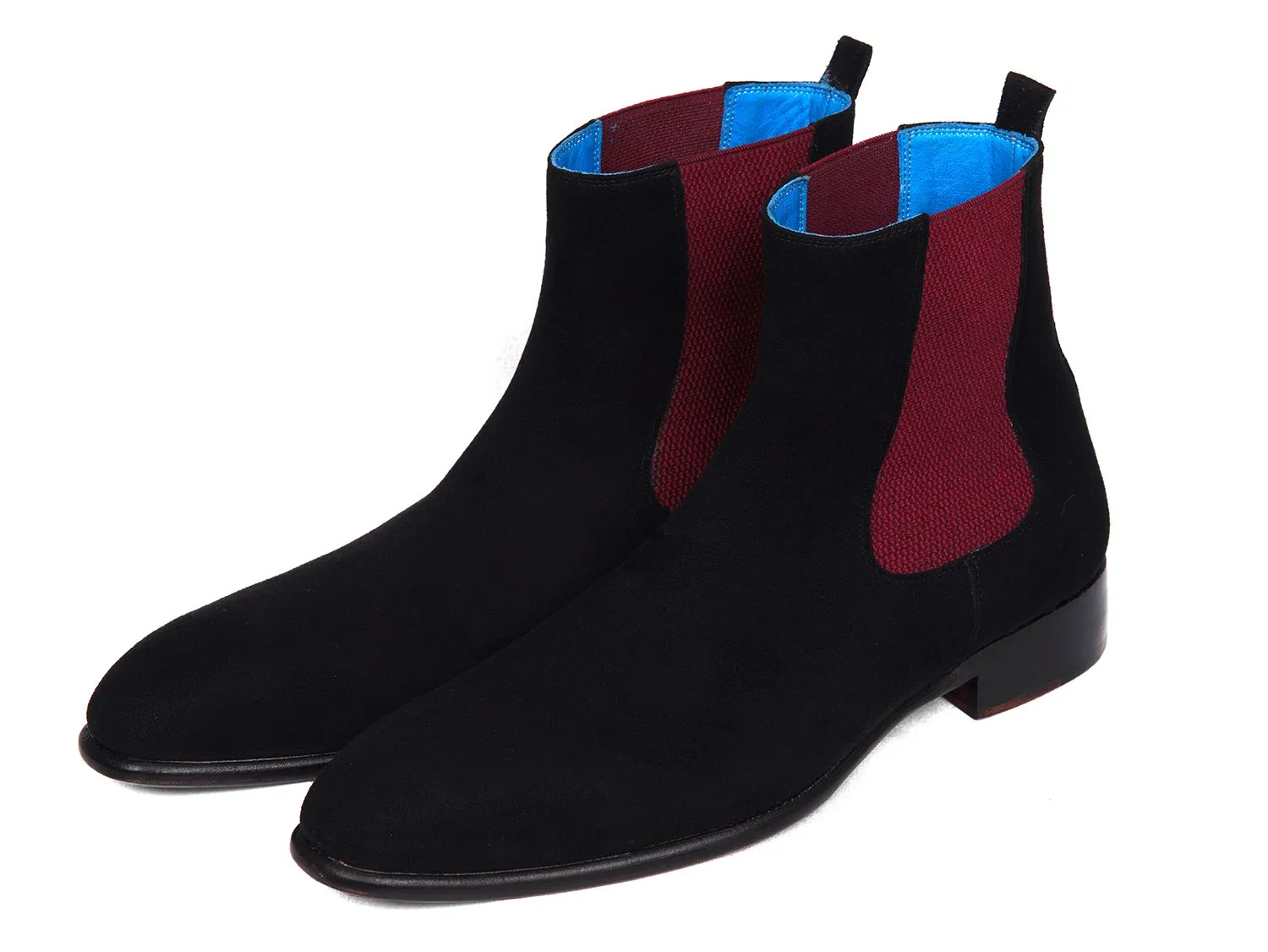 Paul Parkman Chaussures Bottes Chelsea en Suède pour Homme Paul Parkman en Noir