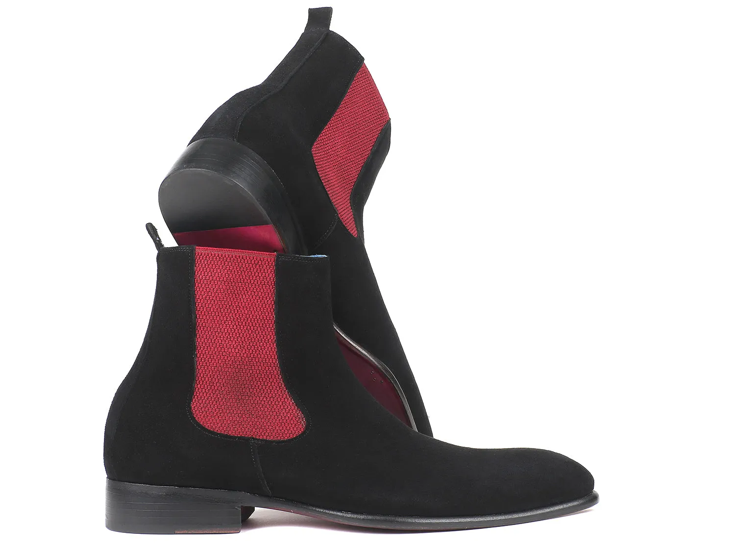 Paul Parkman Chaussures Bottes Chelsea en Suède pour Homme Paul Parkman en Noir