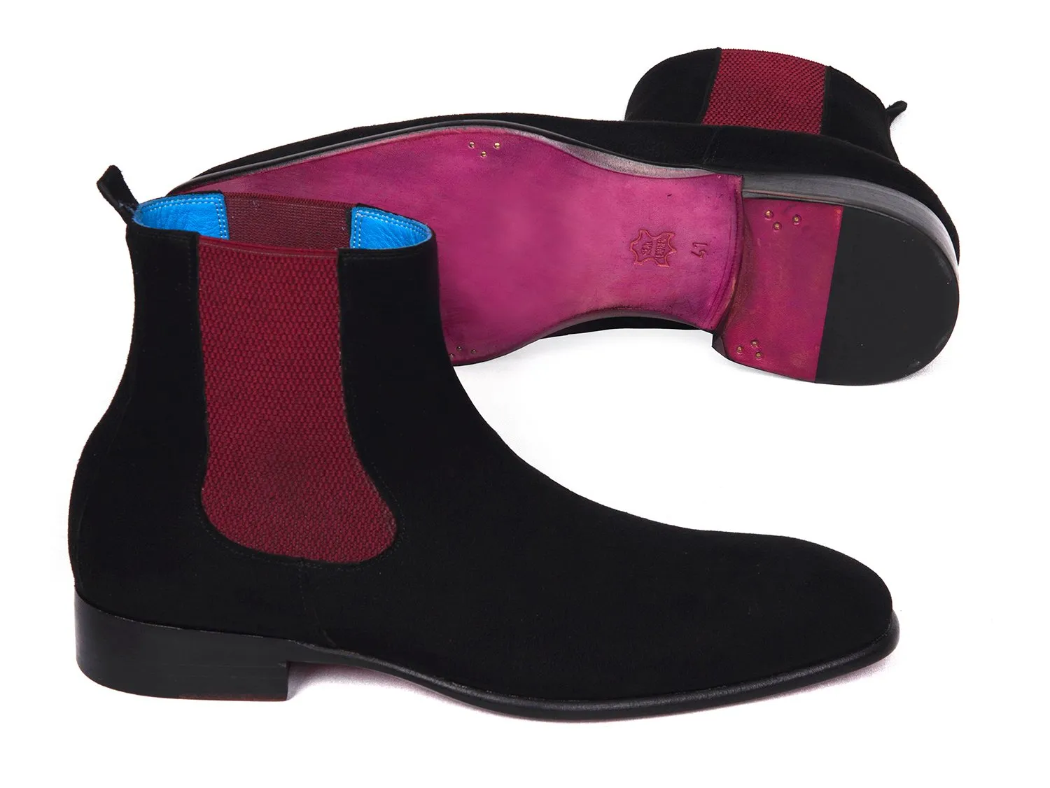 Paul Parkman Chaussures Bottes Chelsea en Suède pour Homme Paul Parkman en Noir