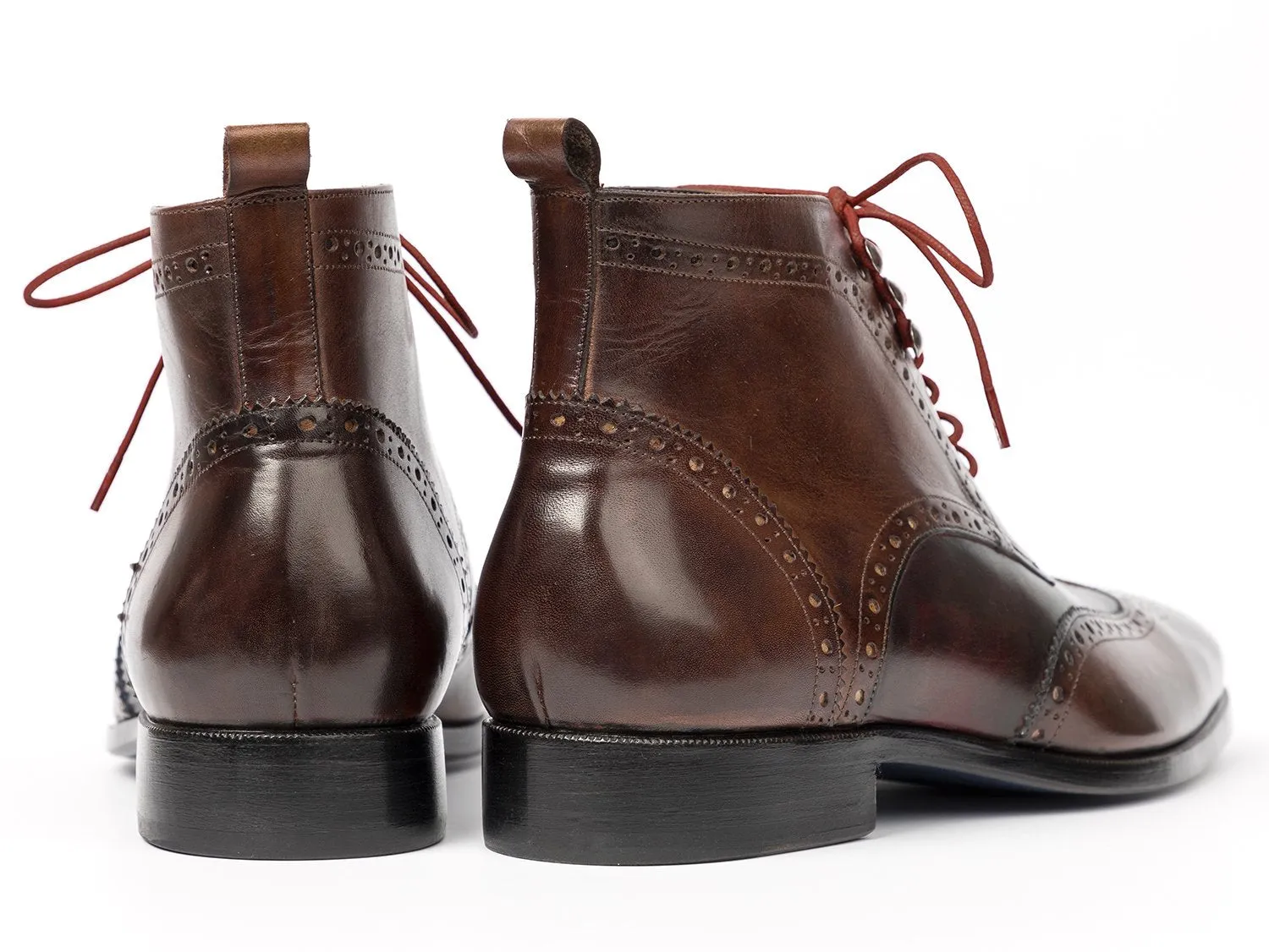 Paul Parkman Chaussures Bottines à Bout Rond Paul Parkman pour Homme en Marron