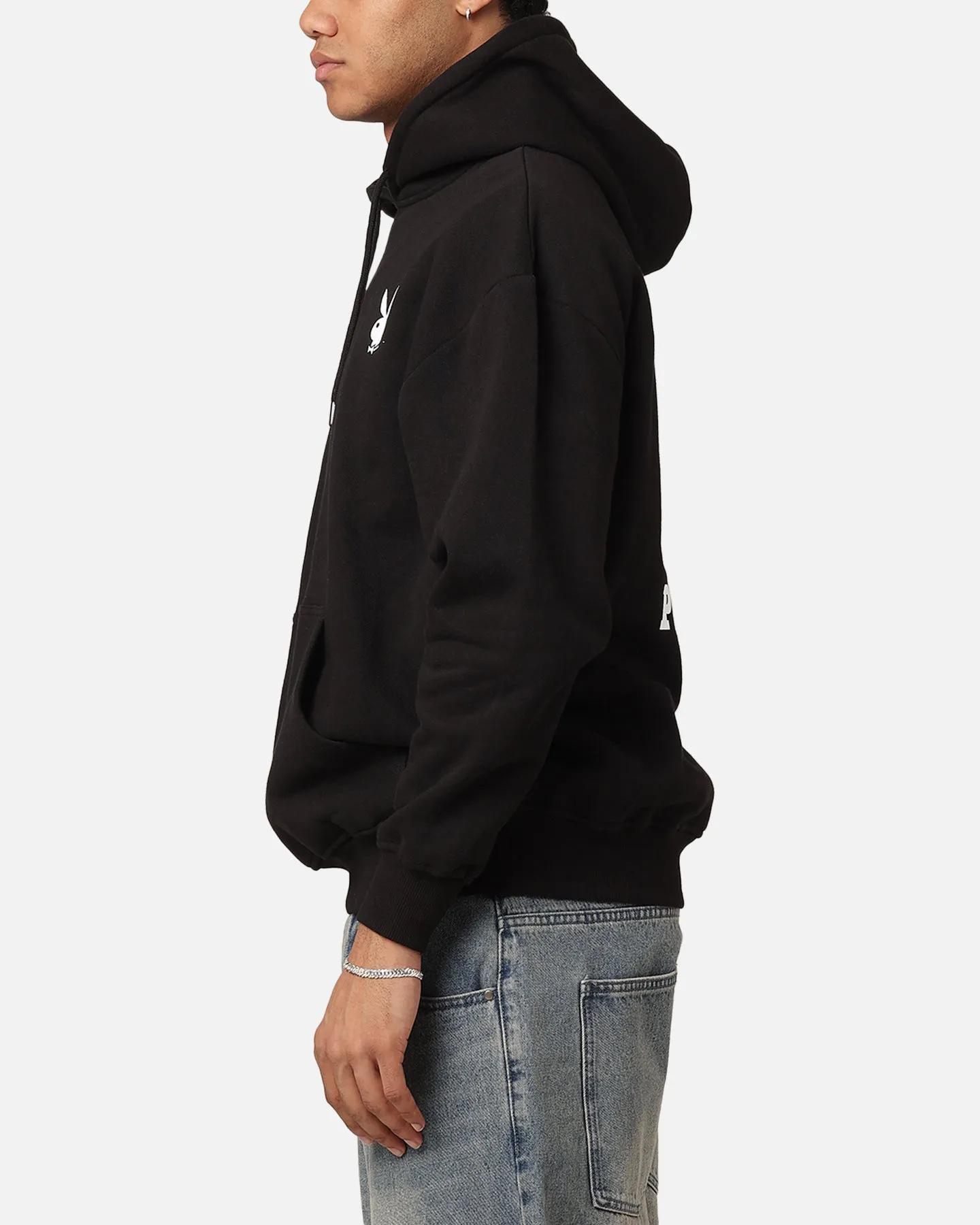 Playboy Solo RHD Icon Hoodie Noir
