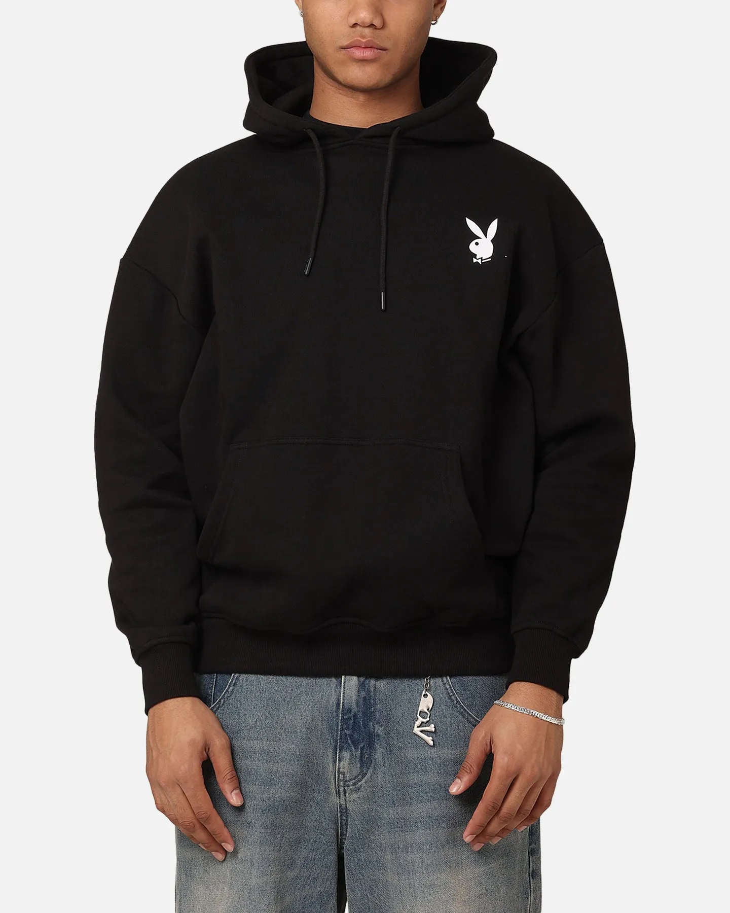 Playboy Solo RHD Icon Hoodie Noir
