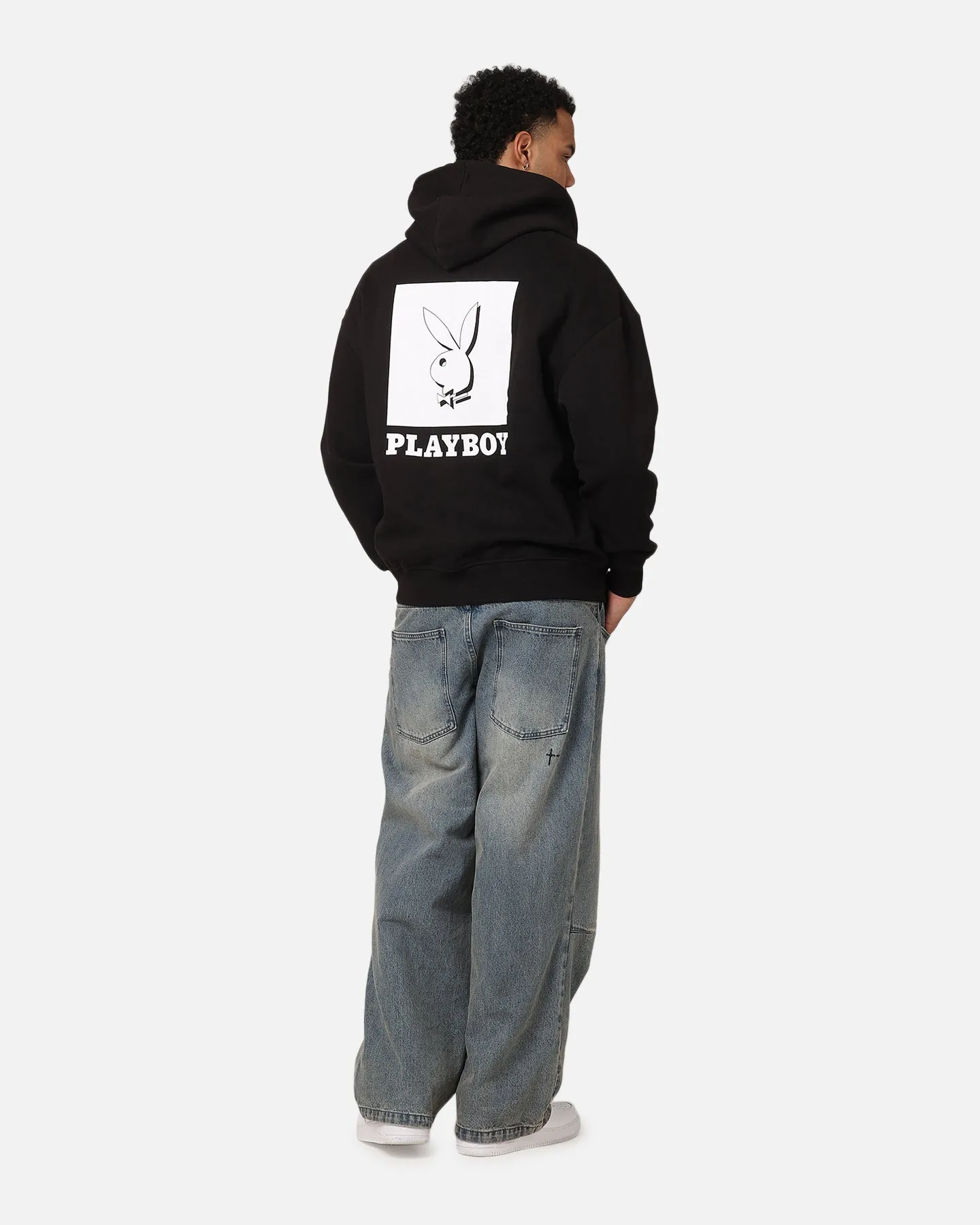 Playboy Solo RHD Icon Hoodie Noir