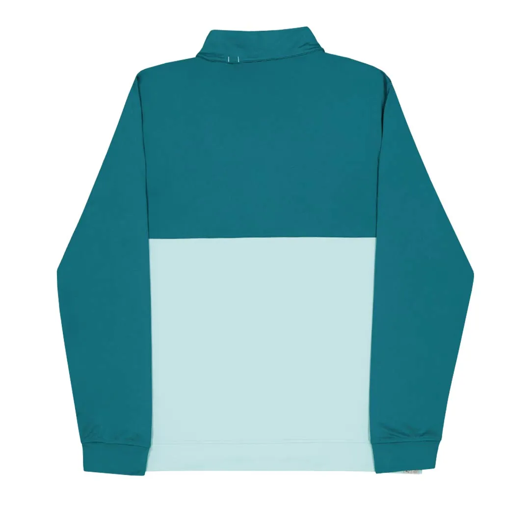 Puma - Pull à zip 1/4 colorblock pour homme (532985 24)