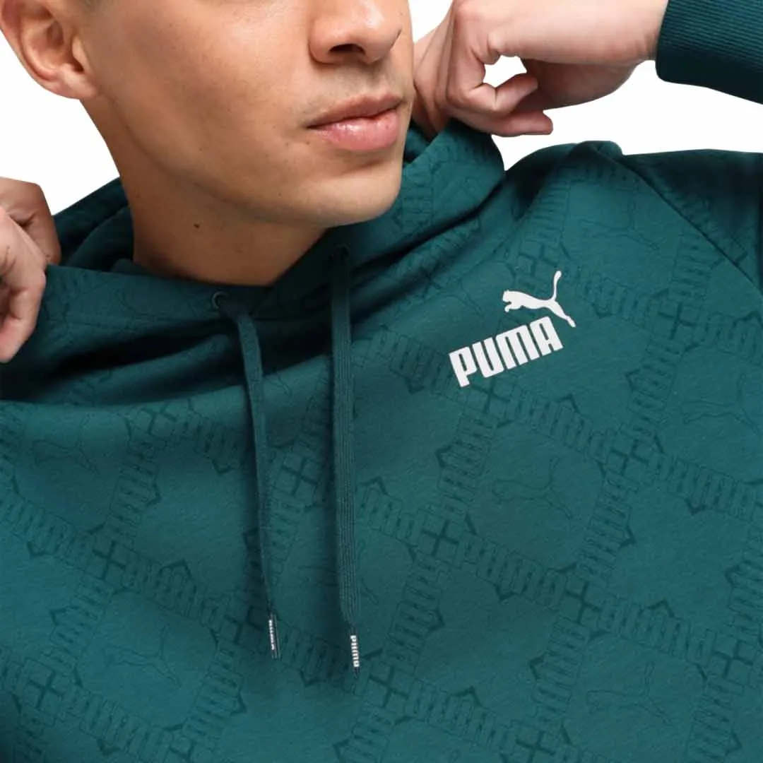 Puma - Sweat à capuche imprimé Logomania partout pour homme (683499 22)
