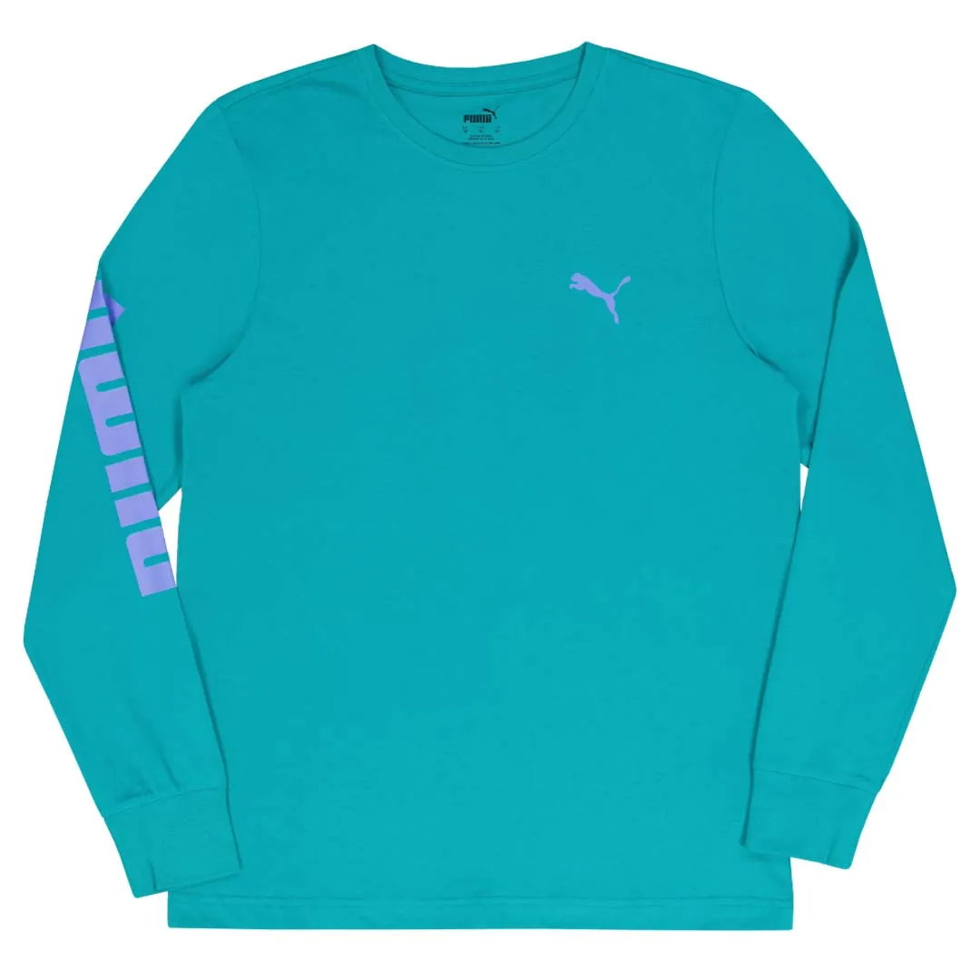 Puma - T-shirt classique à manches longues avec logo (846774 27)