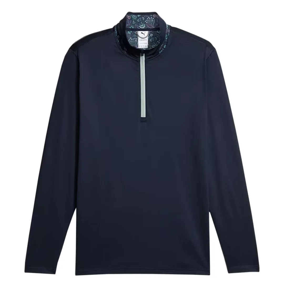 Puma - Pull 1/4 zip pour homme Puma x Liberty (621640 02)