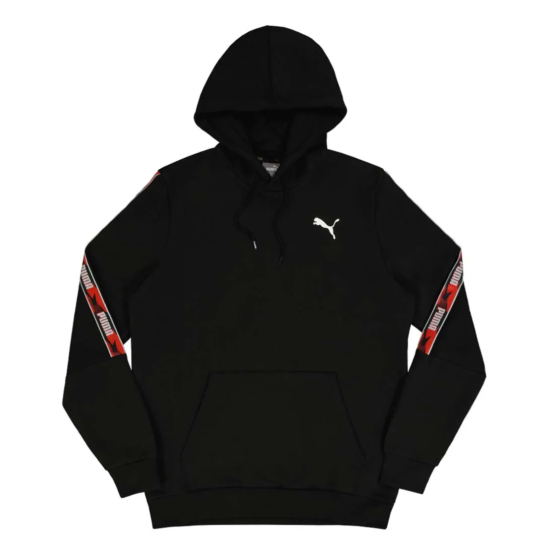 Puma - Sweat à capuche homme avec motifs en bandes (671421 01)