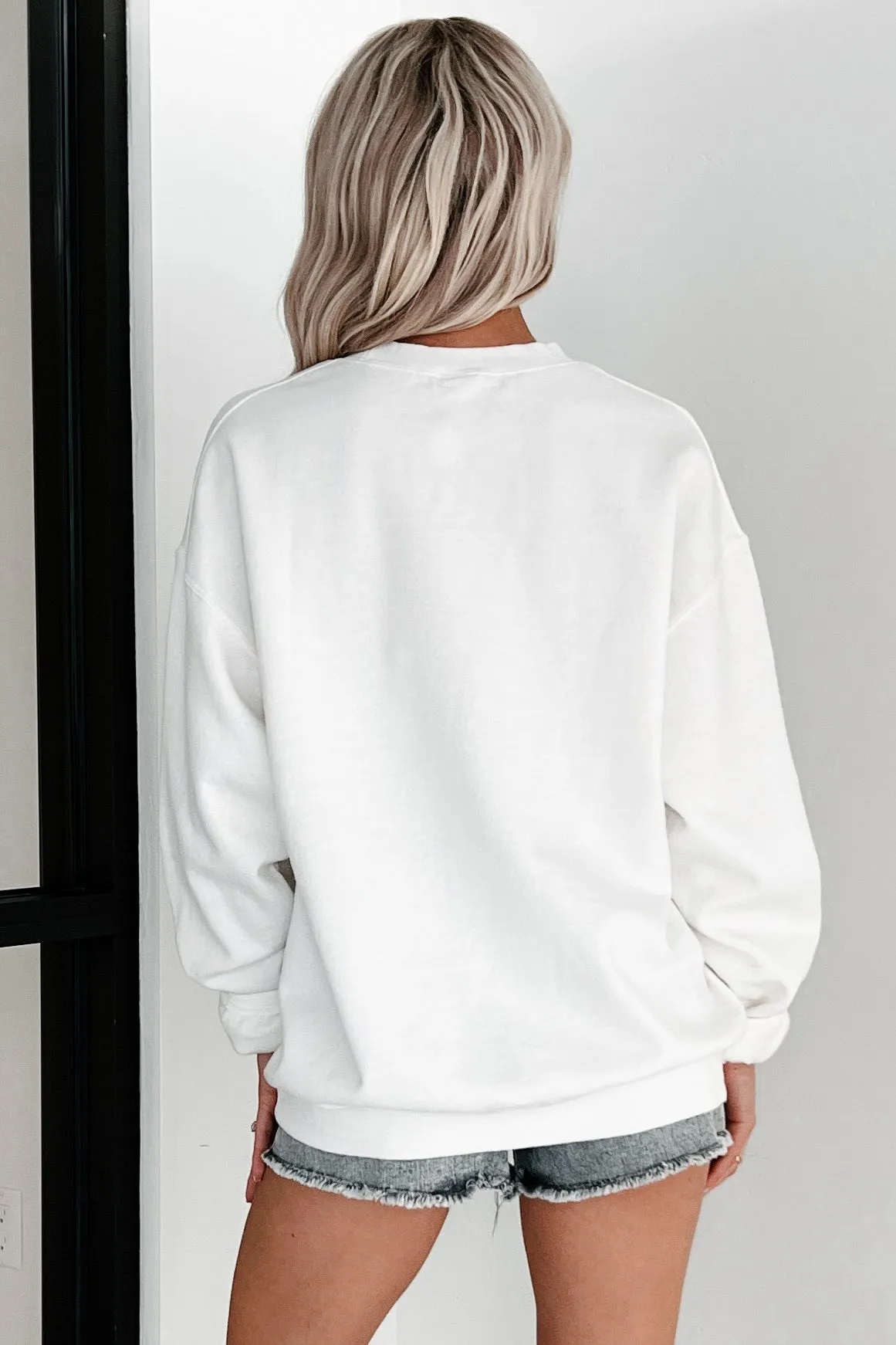 Sweat-shirt graphique "Grand Canyon" (Crème)