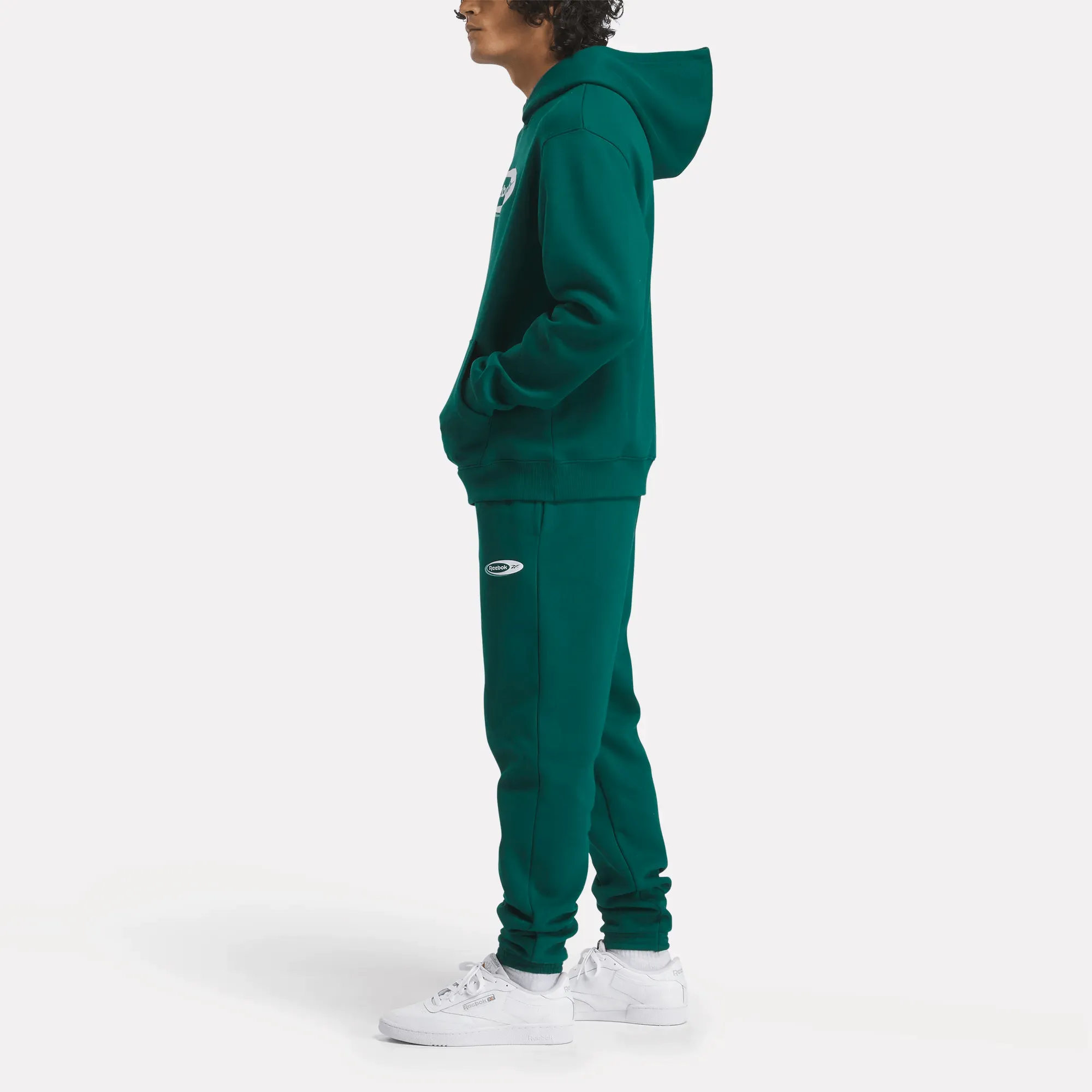Reebok Vêtements pour Hommes Sweat à capuche fierté de la marque