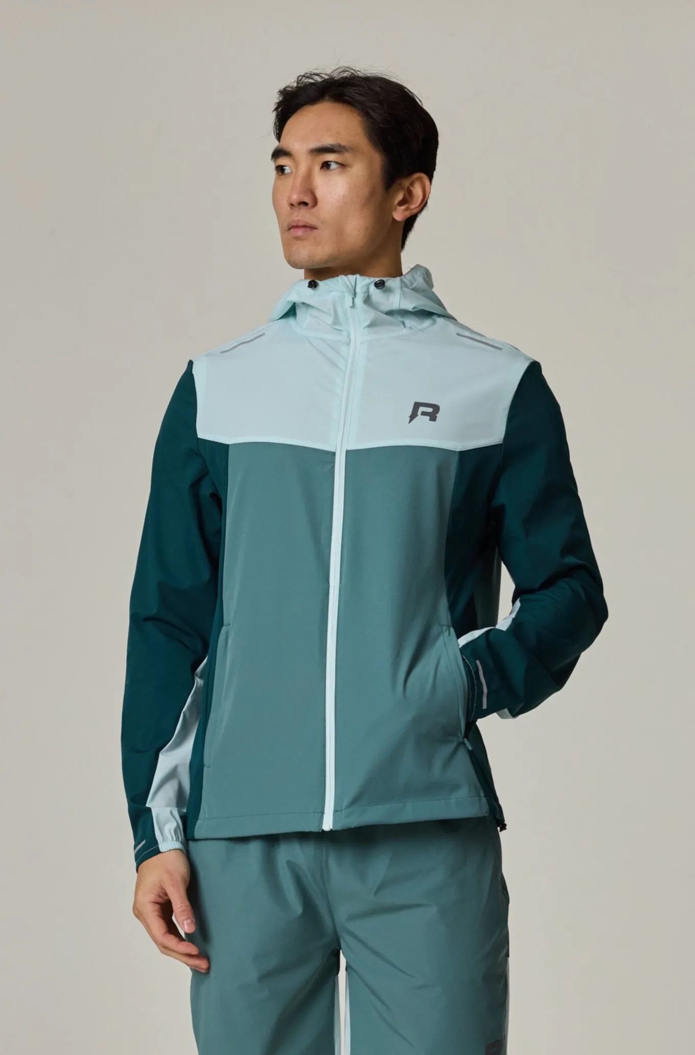 Veste de vol Reprimo - Vert forêt / Menthe