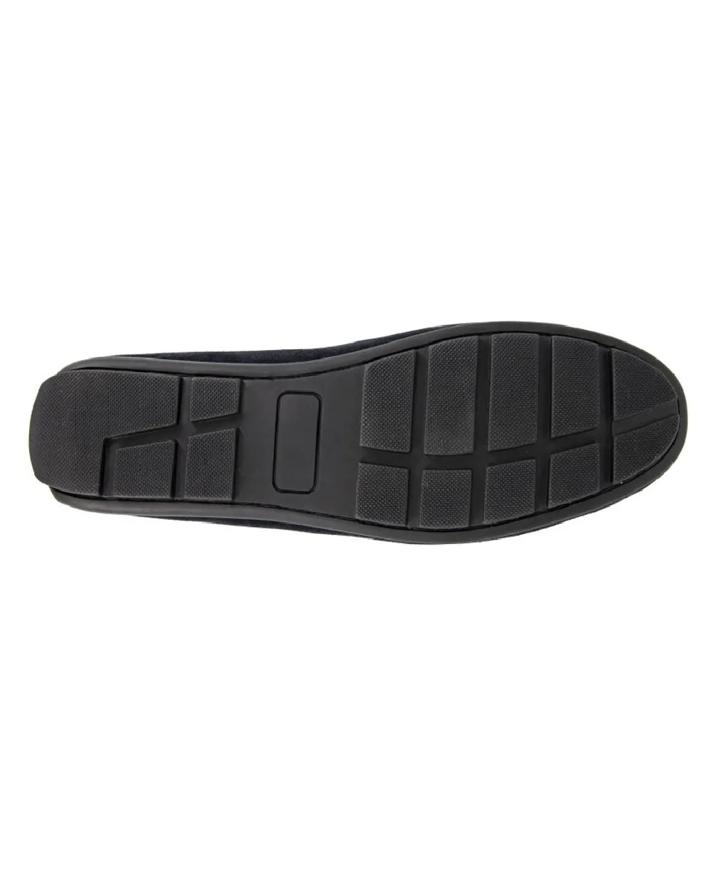Mocassins à bout carré et empiècement selle pour hommes Roamers - Chaussures Roamers