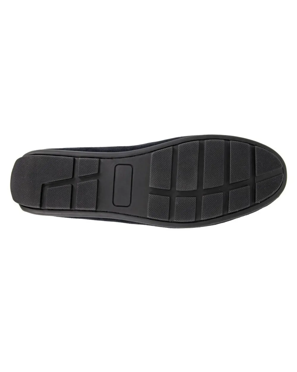 Mocassins à bout carré et empiècement selle pour hommes Roamers - Chaussures Roamers