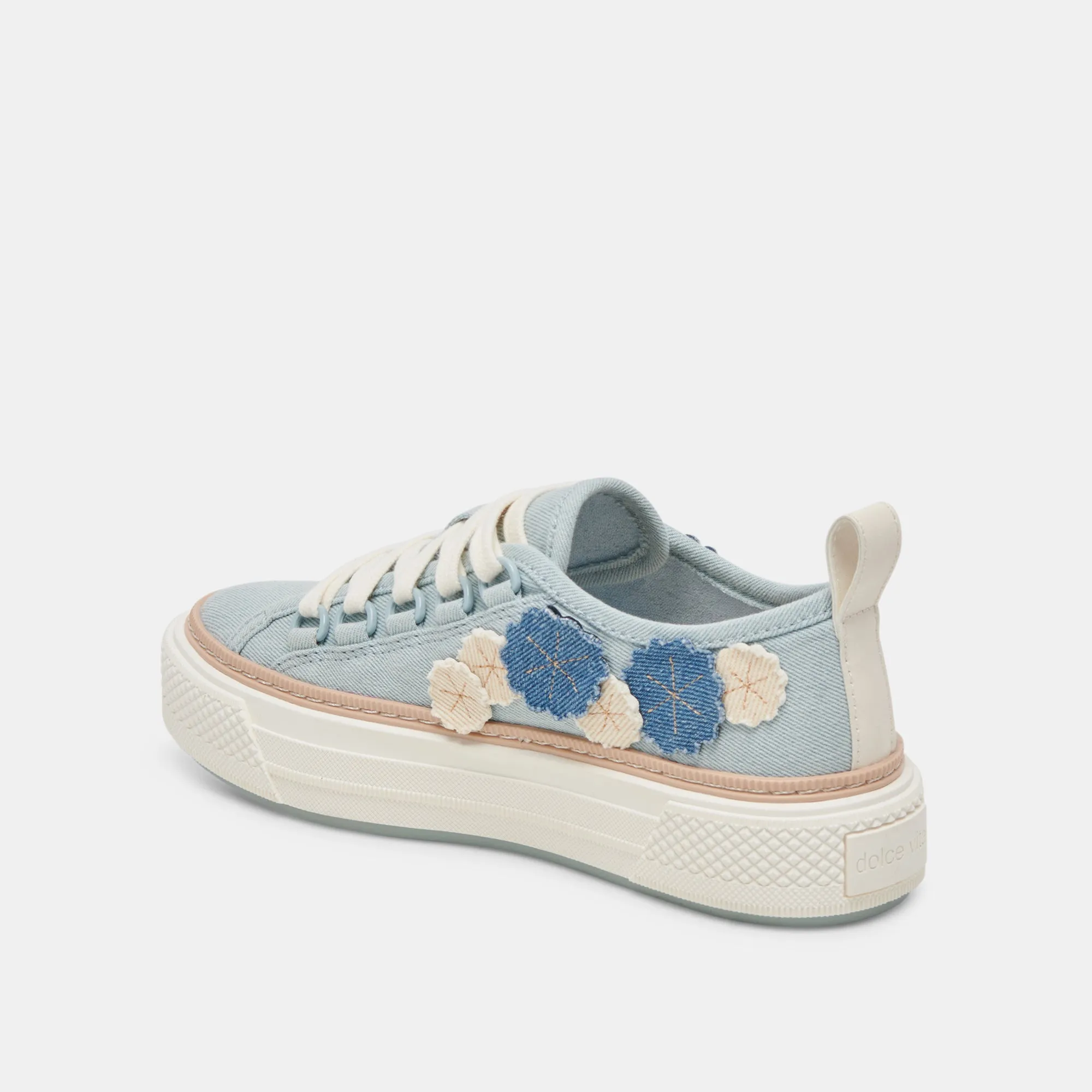 ROBBIN SNEAKERS DENIM BLEU CLAIR