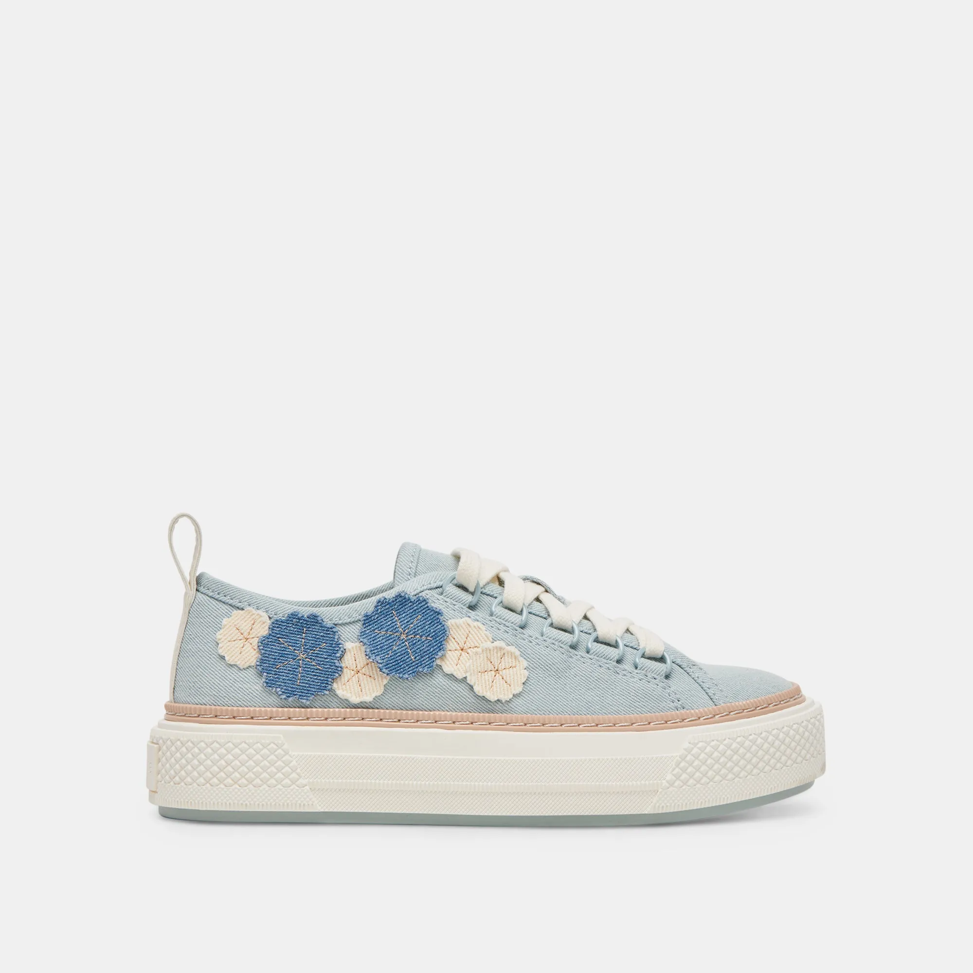 ROBBIN SNEAKERS DENIM BLEU CLAIR