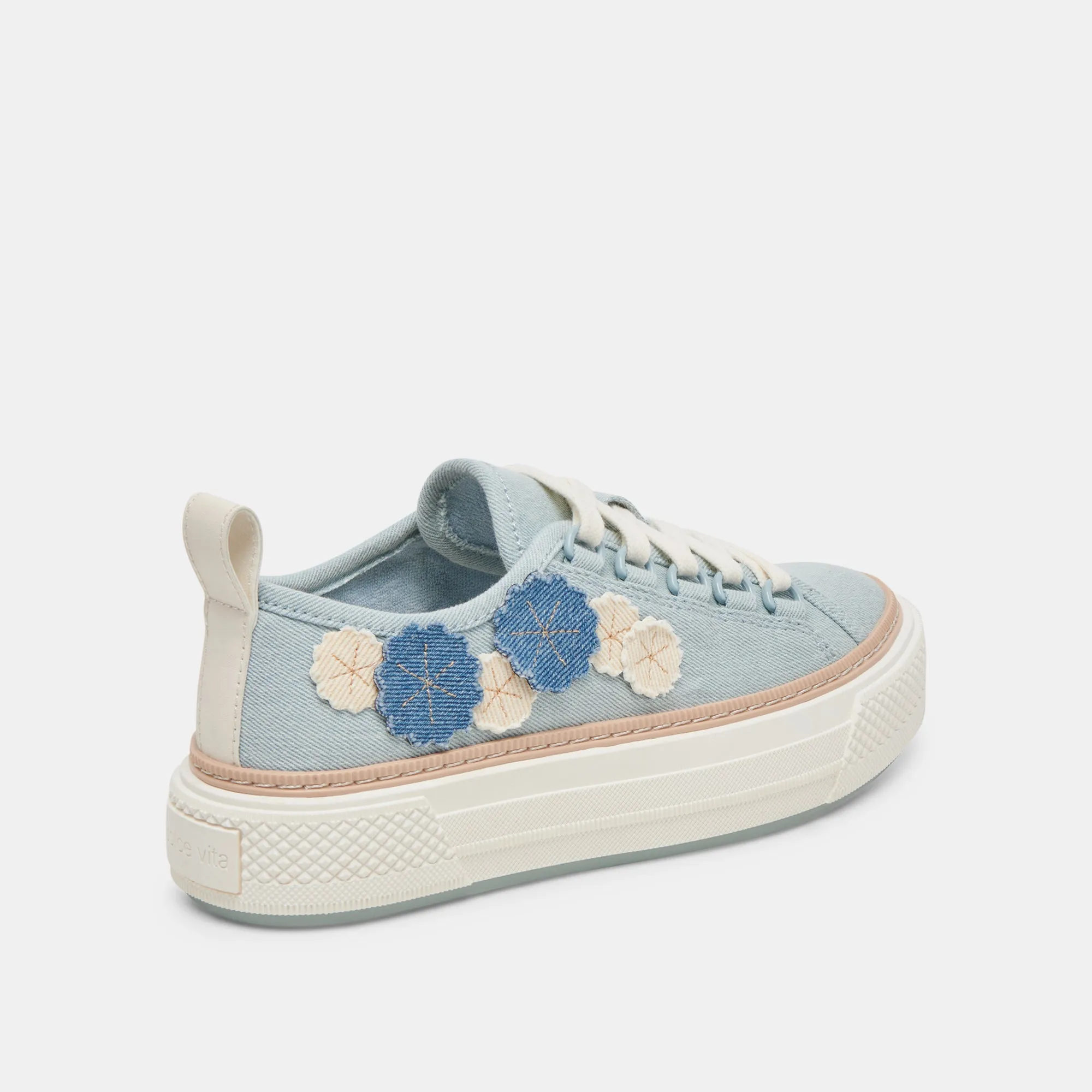 ROBBIN SNEAKERS DENIM BLEU CLAIR
