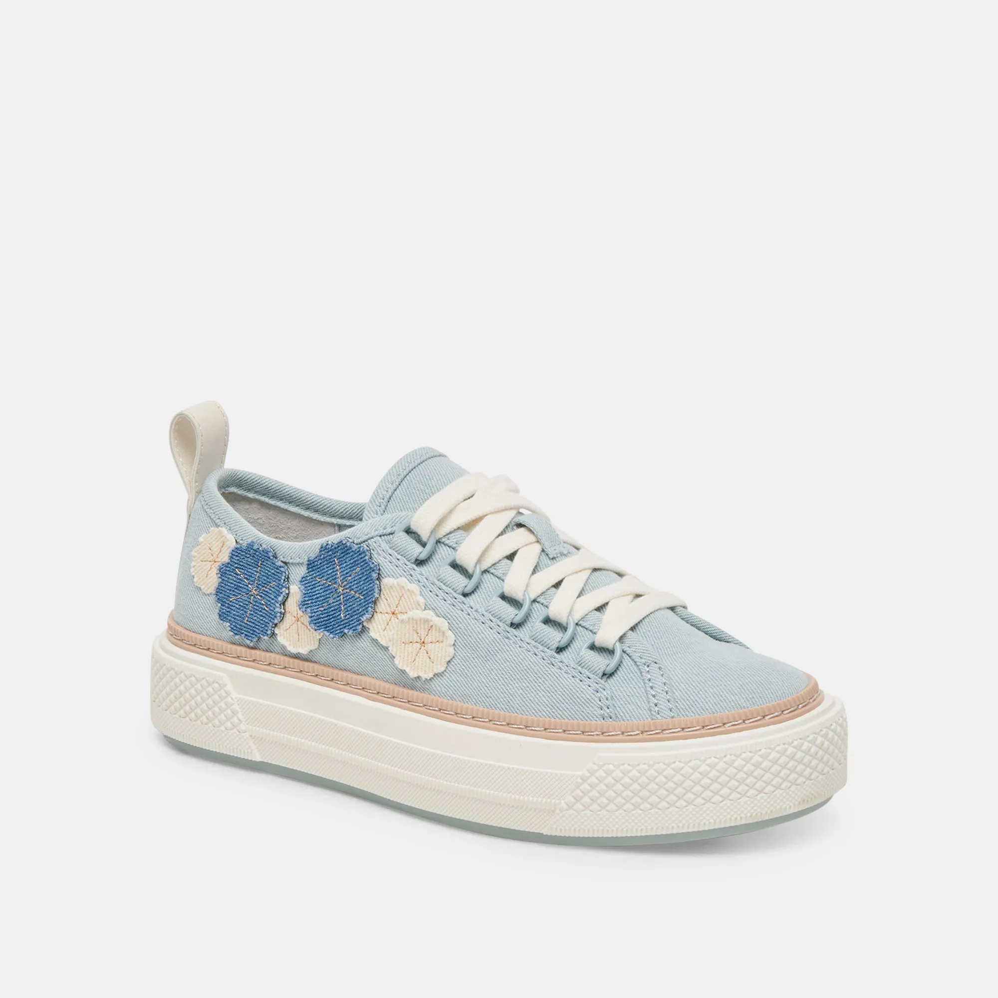 ROBBIN SNEAKERS DENIM BLEU CLAIR