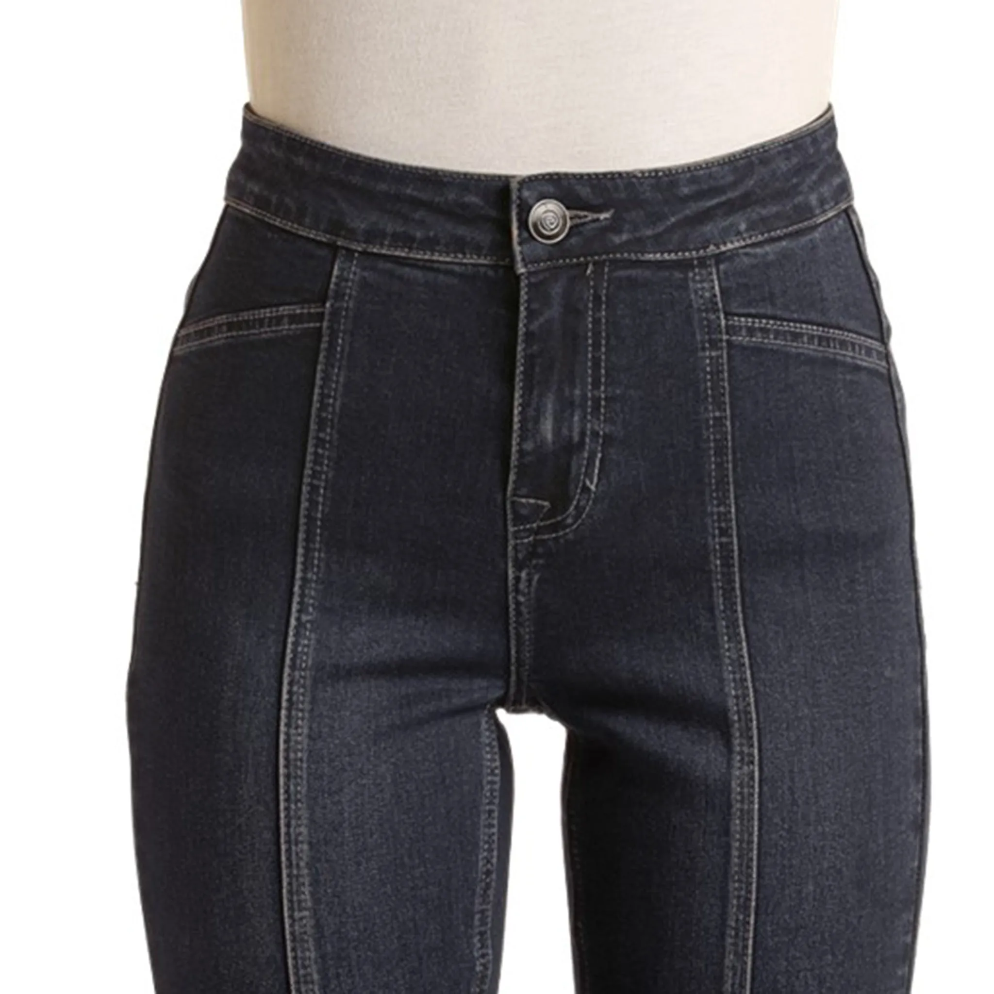 Jeans Bootcut à Couture Avant Rock & Roll Cowgirl
