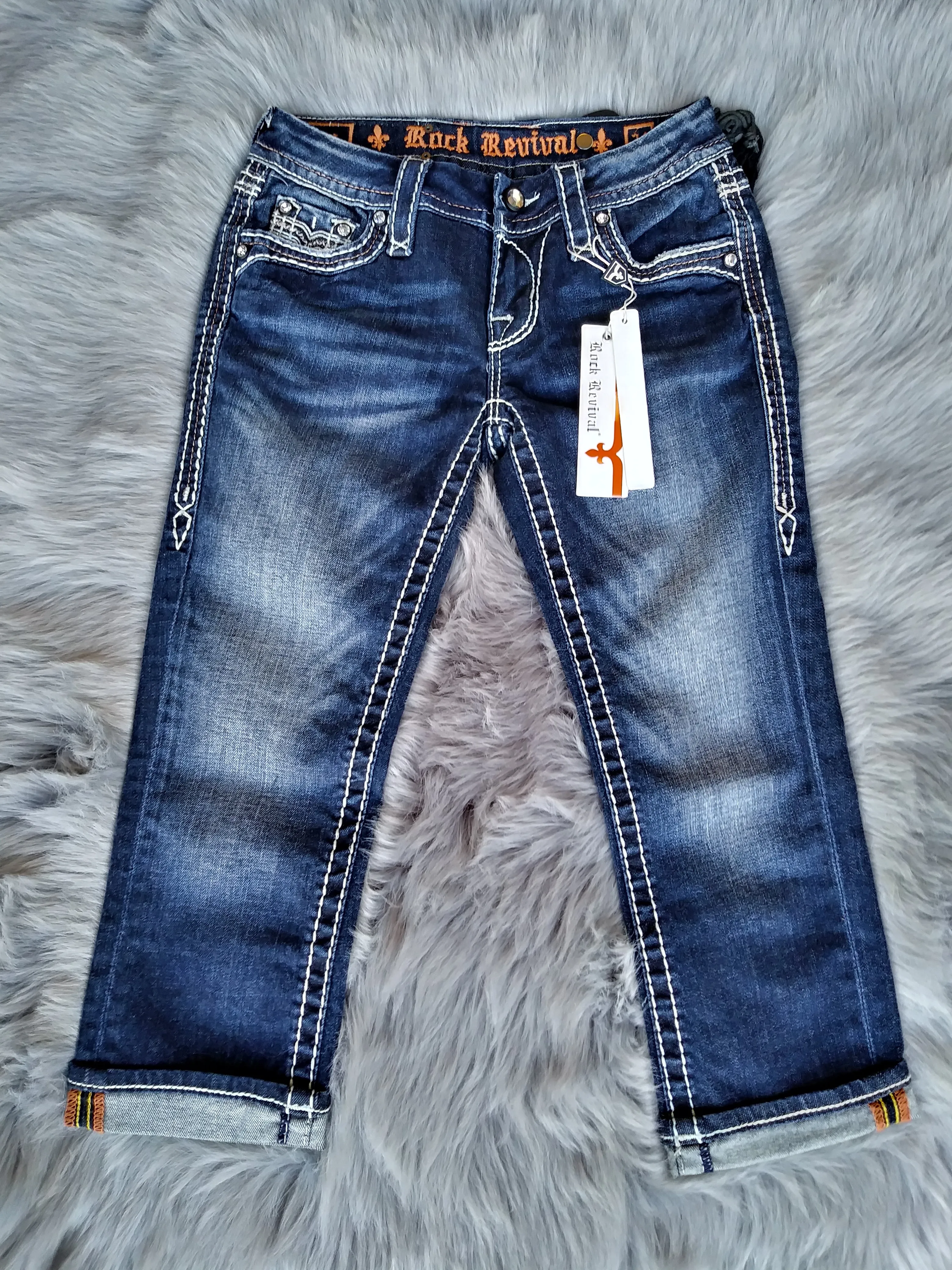 ROCK REVIVAL JEAN CAPRI TRÈFLE