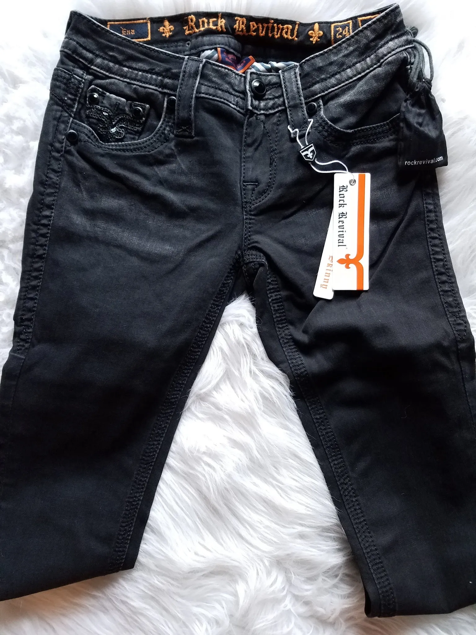 ROCK REVIVAL ENA S21 JEAN SKINNY NOIR