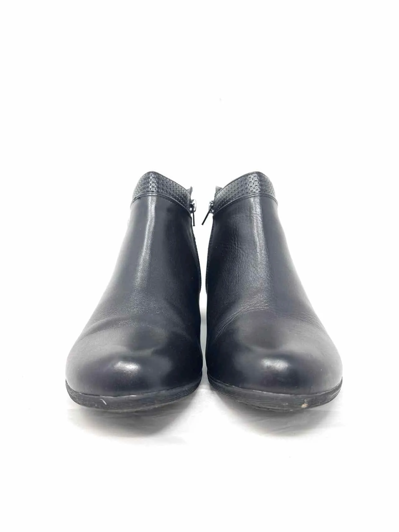 Chaussures Rockport Taille 11 Bottines en Cuir Noir à Découpes