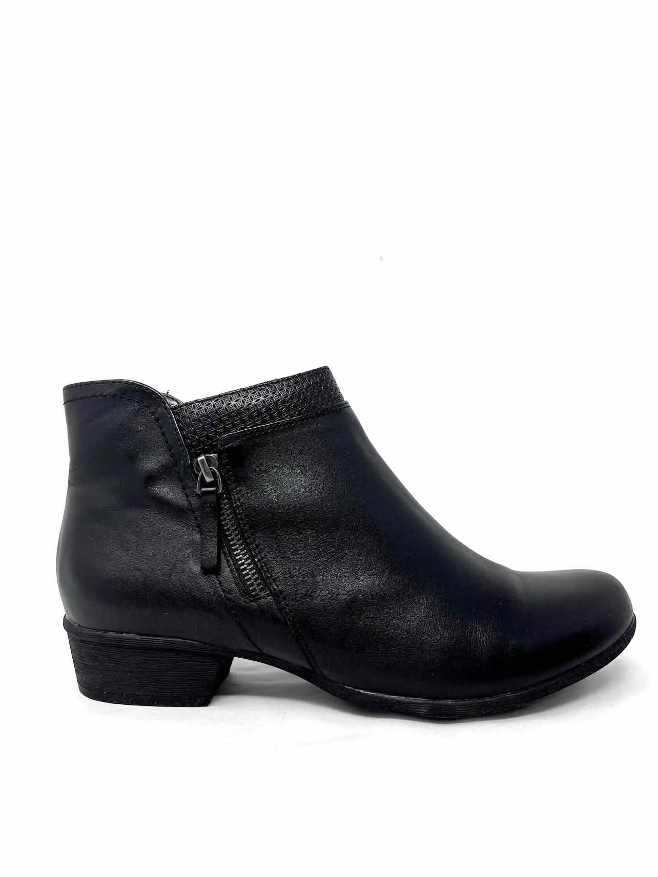 Chaussures Rockport Taille 11 Bottines en Cuir Noir à Découpes