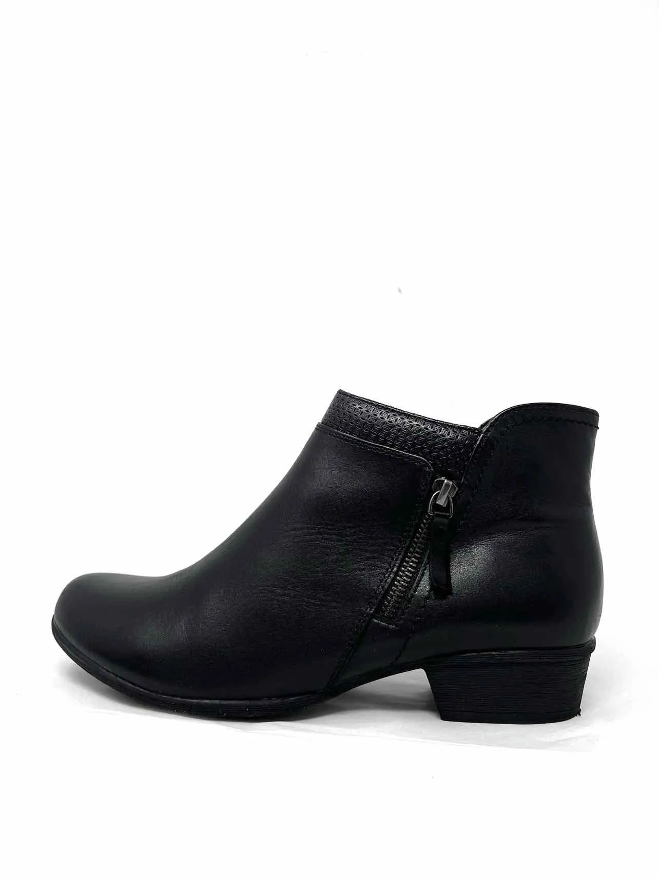 Chaussures Rockport Taille 11 Bottines en Cuir Noir à Découpes