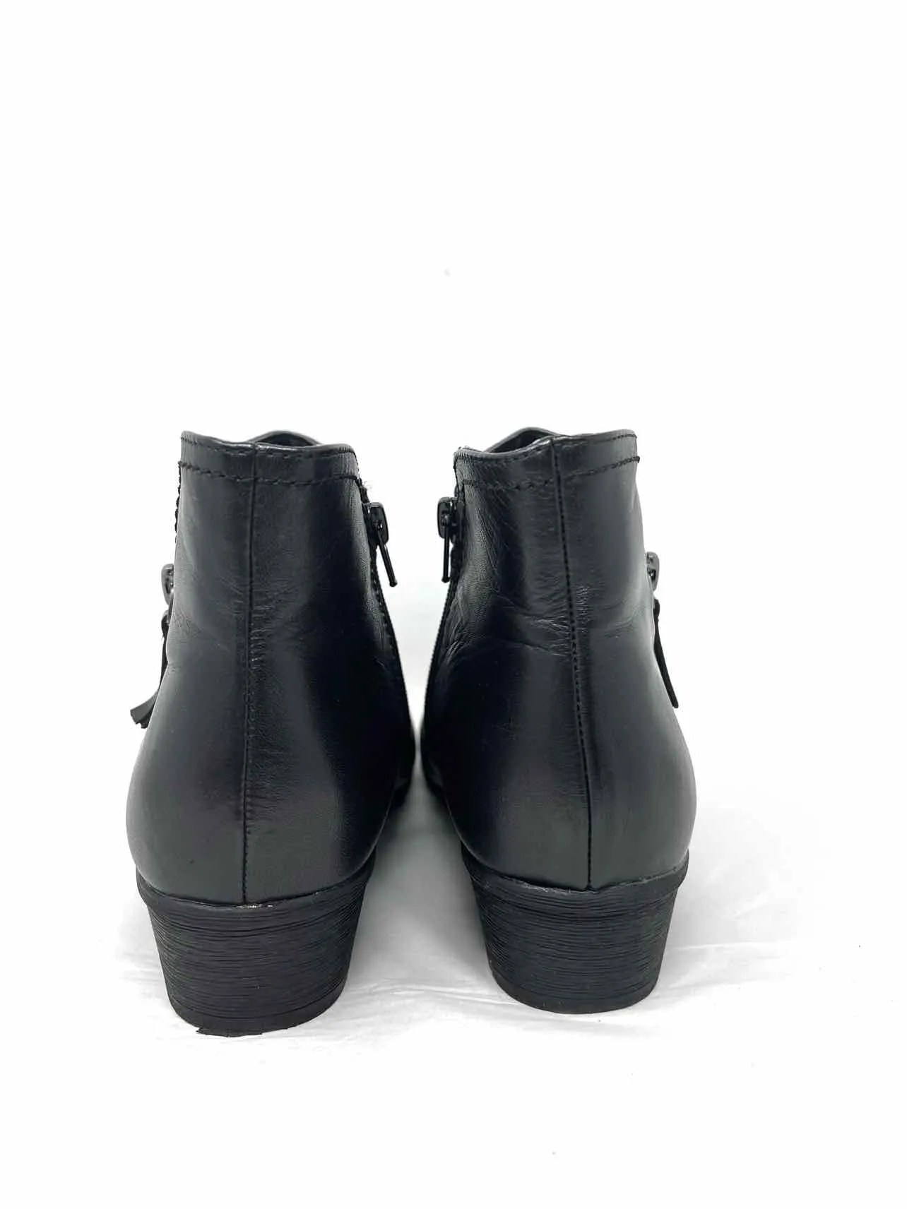 Chaussures Rockport Taille 11 Bottines en Cuir Noir à Découpes