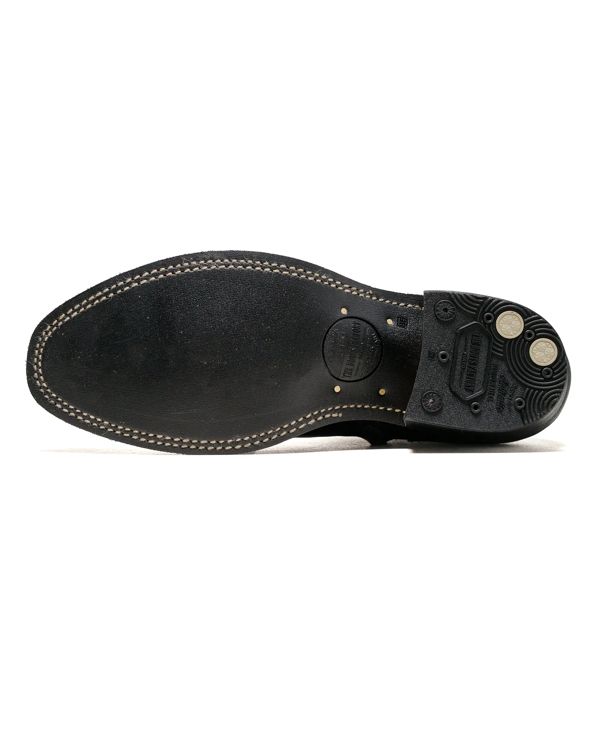 Rolling Dub Trio Loro Zip Noir Flamme Brodée