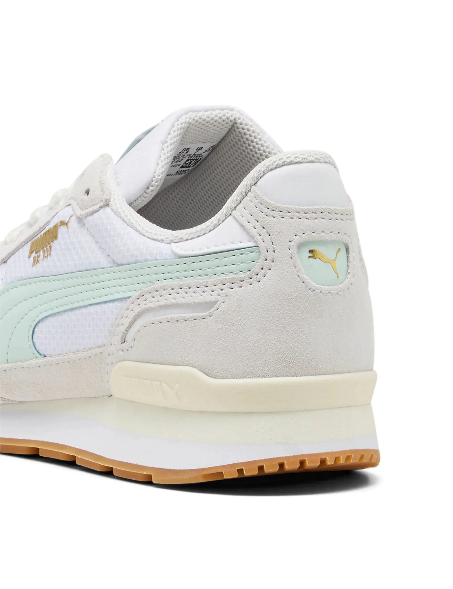 RX 737 Chaussures de Sport en Mesh - Blanc/Gomme