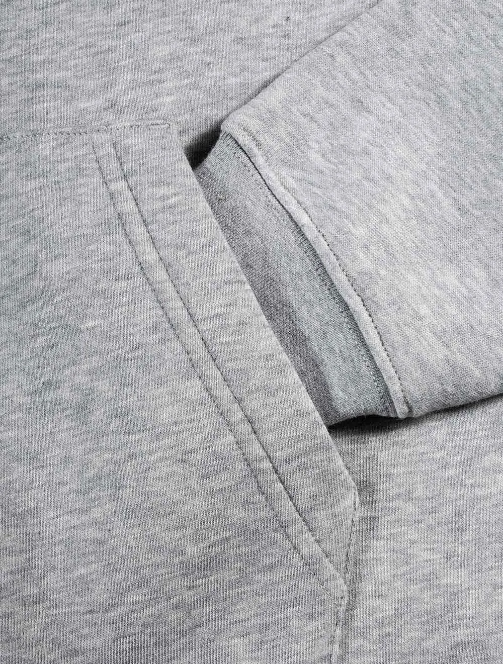 Pull à capuche Shield gris mélangé