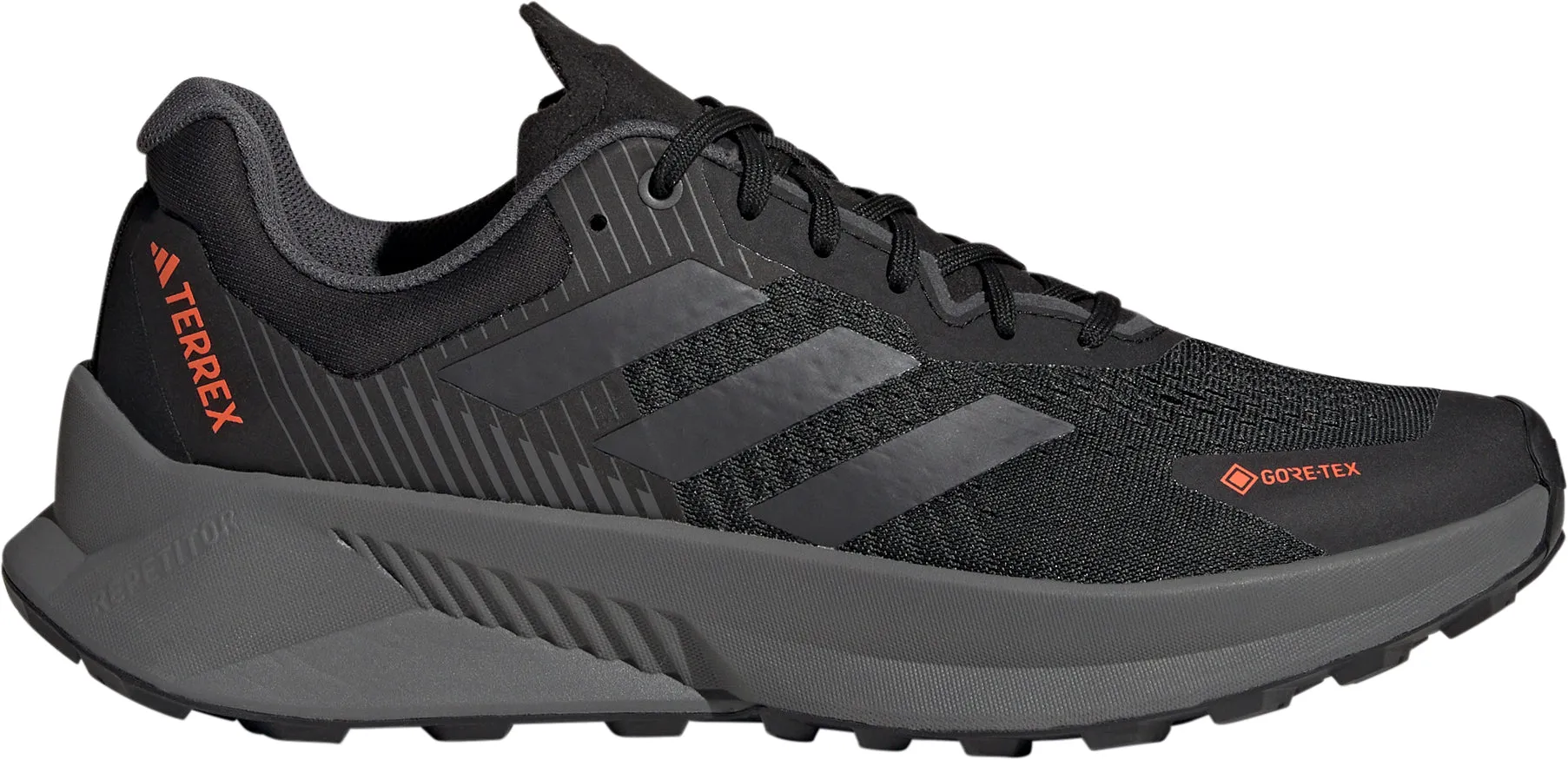 Chaussures Adidas Homme adidas Terrex Soulstride Flow GORE-TEX Chaussures de Trail pour Homme - Noir