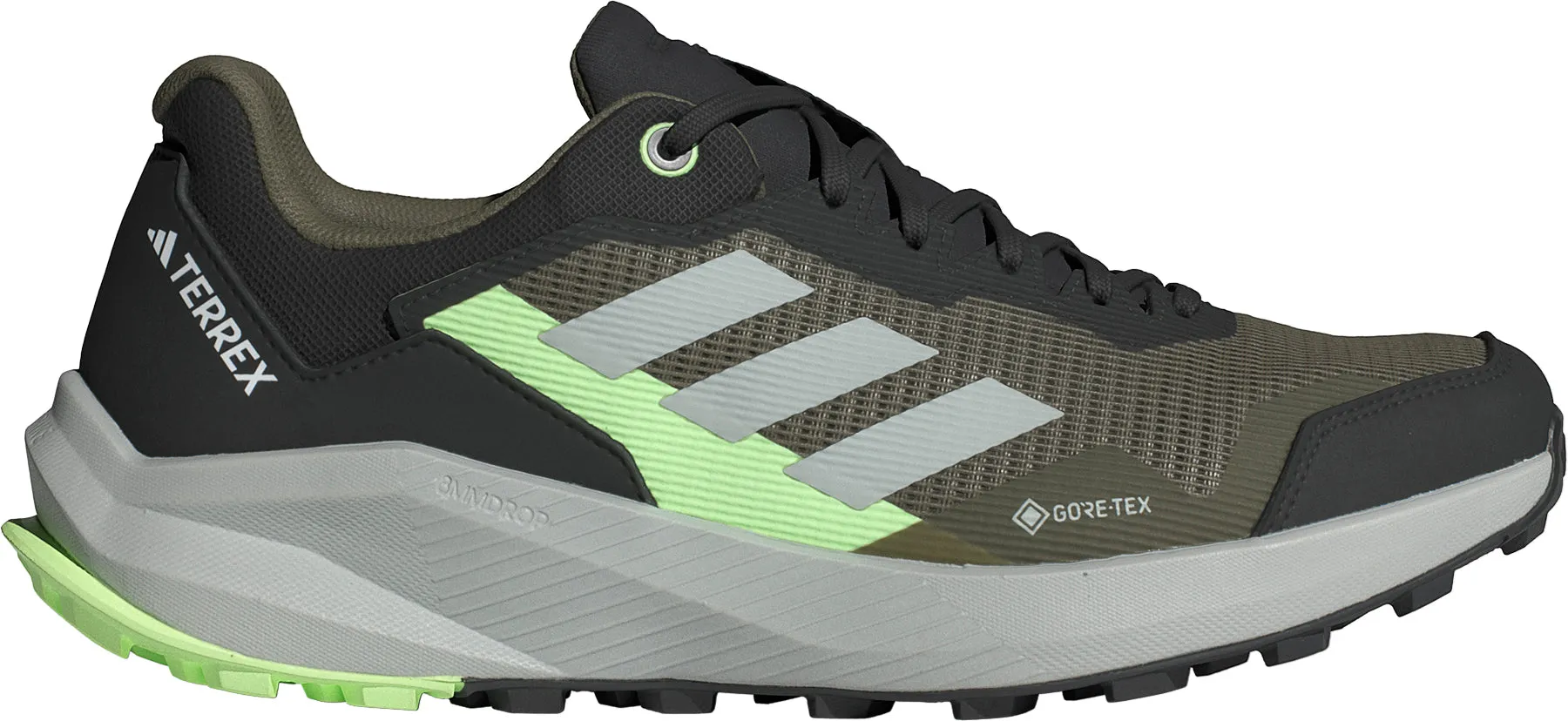 Chaussures Adidas Homme Chaussures de trail adidas Terrex Trail Rider GORE-TEX pour homme - Vert