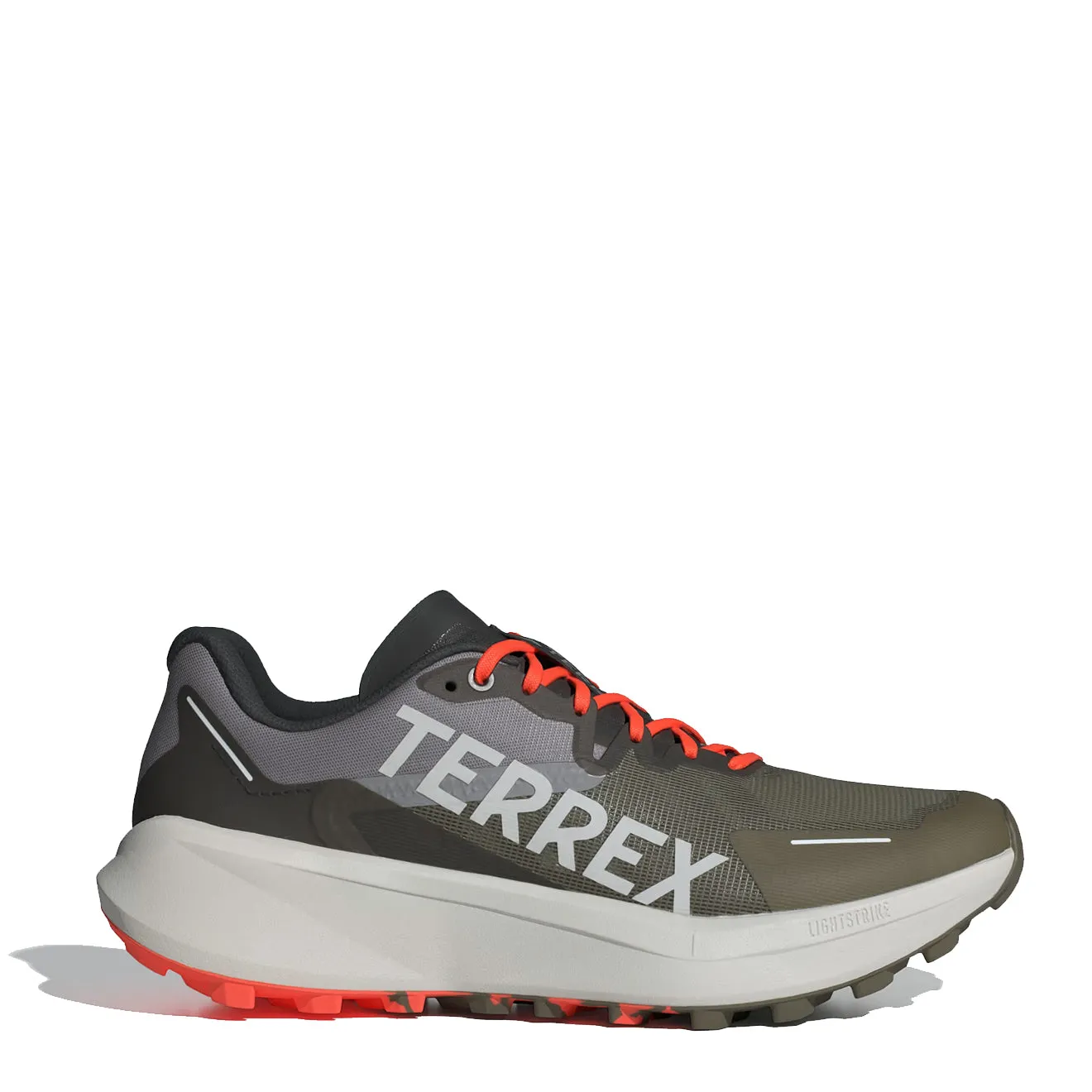 Chaussures Adidas Terrex Homme Adidas Terrex Agravic 3 Chaussures de Trail Olive Strata / Gris Un / Orange Semi Impact