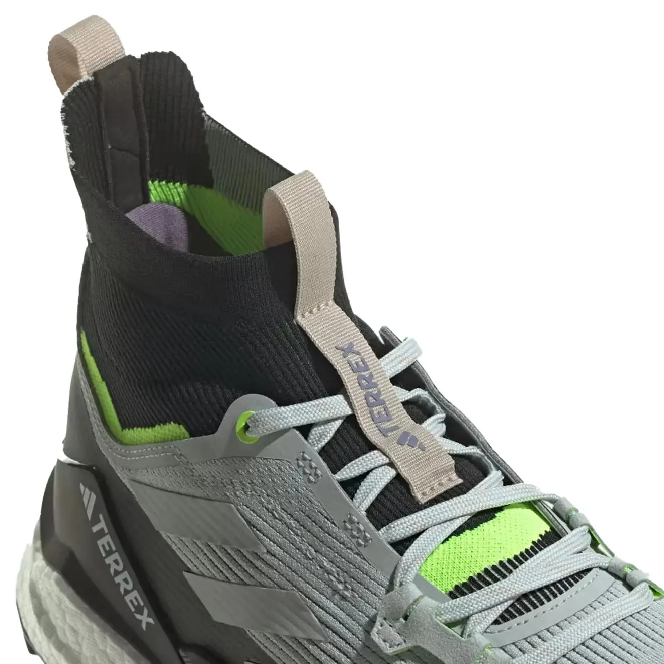 Chaussures Adidas Terrex Homme Adidas Terrex Free Hiker 2.0 Chaussures de Randonnée Argent Merveille / Argent Merveille / Citron Clair