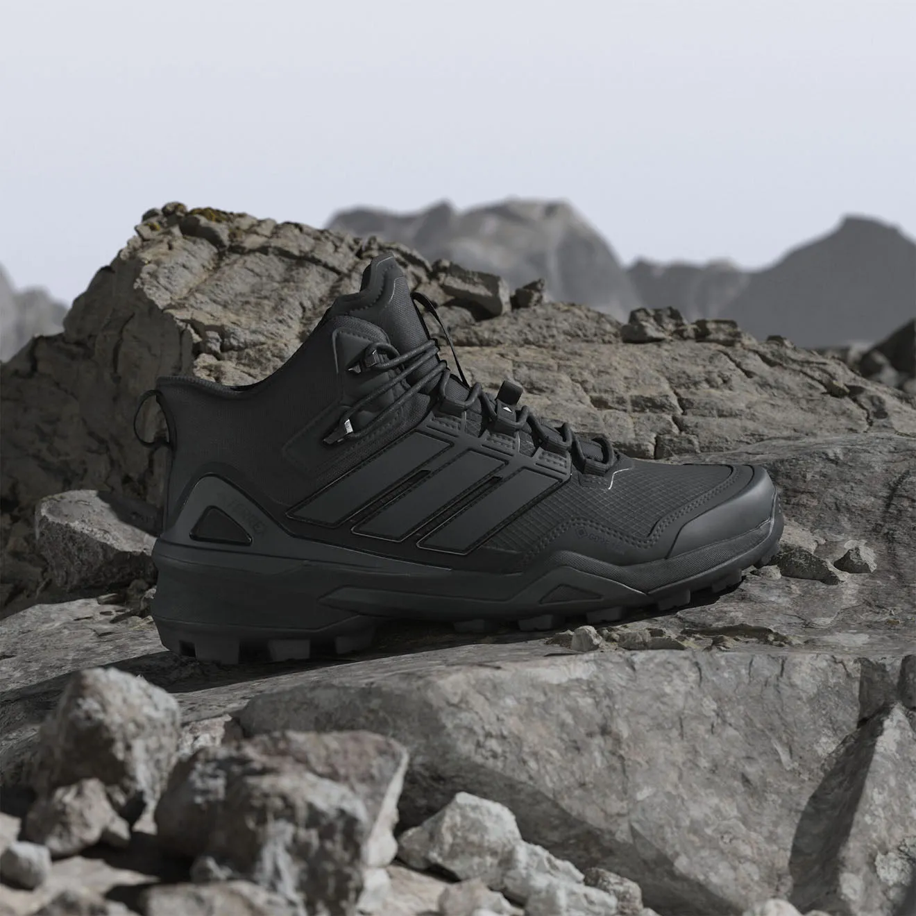 Chaussures Adidas Terrex Homme Adidas Terrex Bottes de randonnée Skychaser Mid Noir