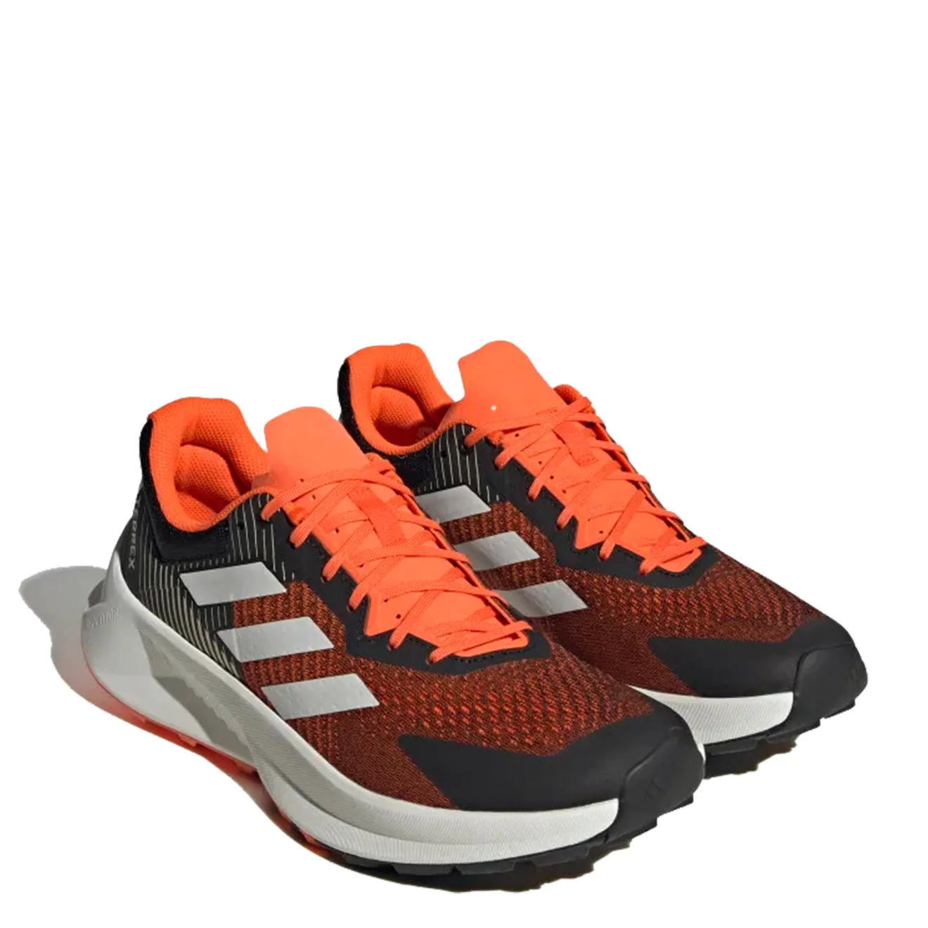Chaussures Adidas Terrex Homme Adidas Terrex Soulstride Flow Entraîneurs Noir Carbone / Blanc Cry / Impora