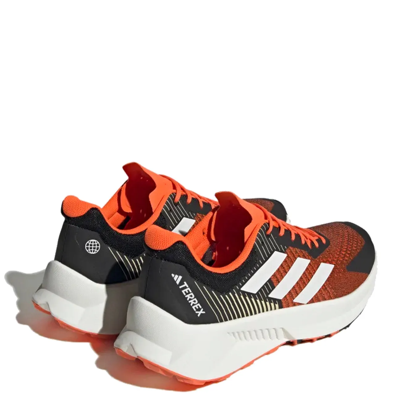 Chaussures Adidas Terrex Homme Adidas Terrex Soulstride Flow Entraîneurs Noir Carbone / Blanc Cry / Impora
