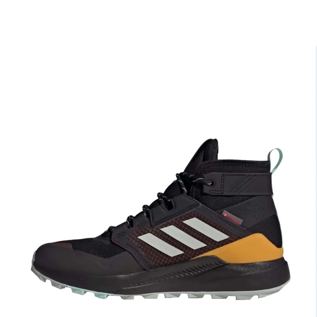Chaussures Adidas Terrex Homme Adidas Terrex Trailmaker Mid Cold.Rdy Bottes de Randonnée Marron Ombre / Argent Merveille / Bleu Aqua Semi Flash