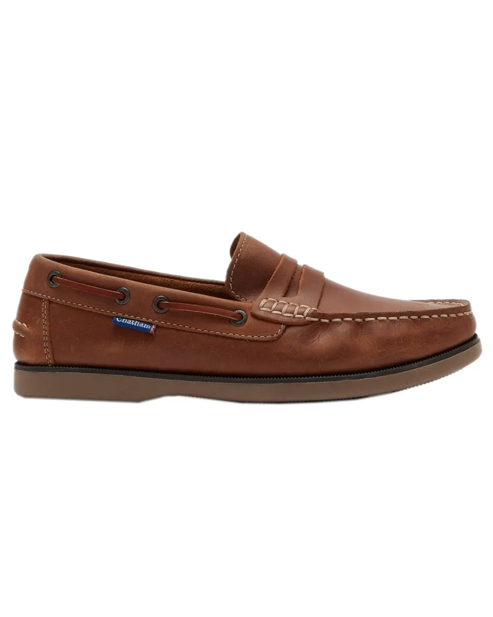 Chaussures Chatham Chatham Hommes Shanklin Mocassins en Cuir Premium