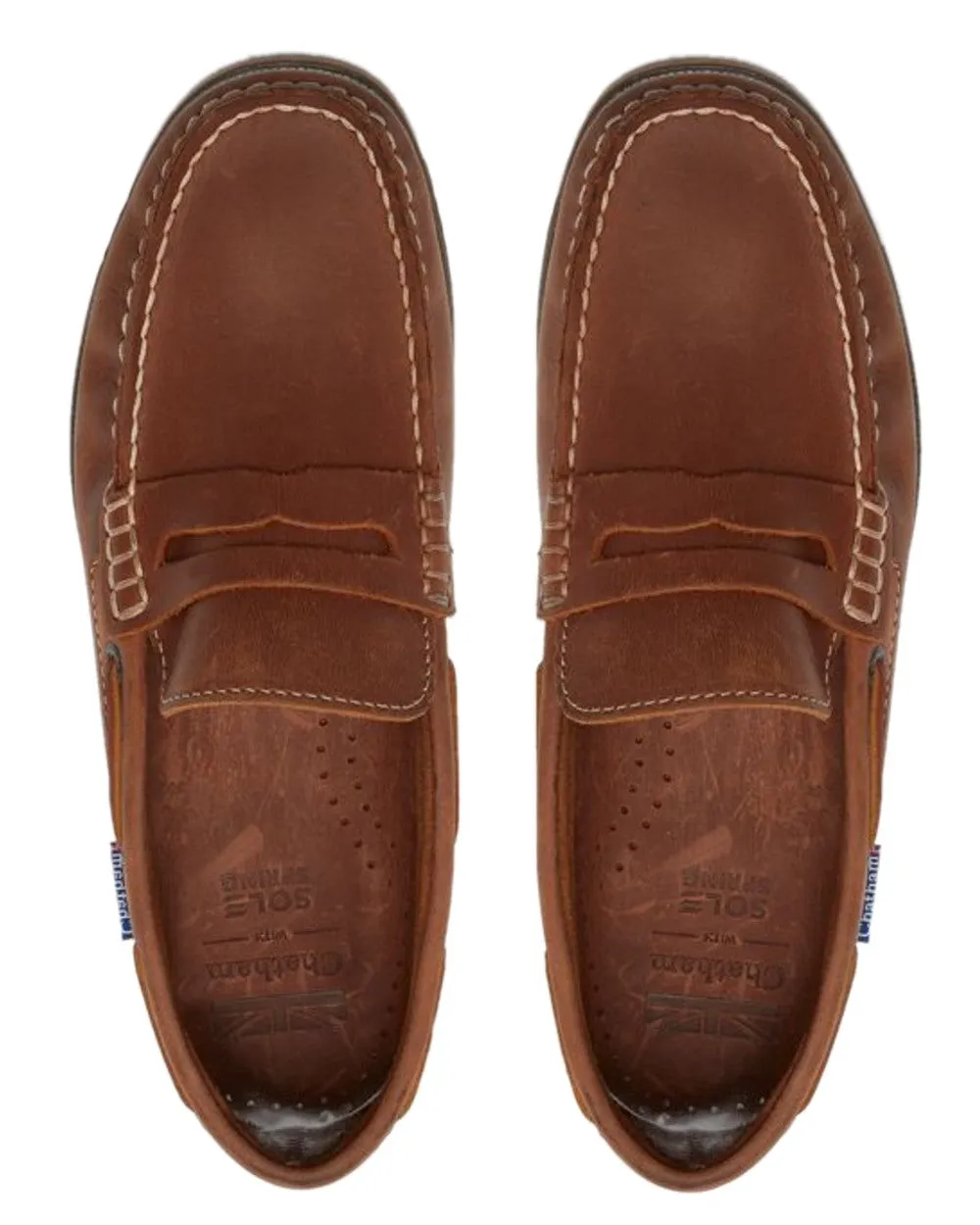 Chaussures Chatham Chatham Hommes Shanklin Mocassins en Cuir Premium