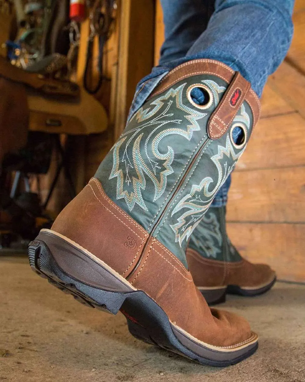 Chaussures Durango Bottes Western Rebel à Enfilage Homme