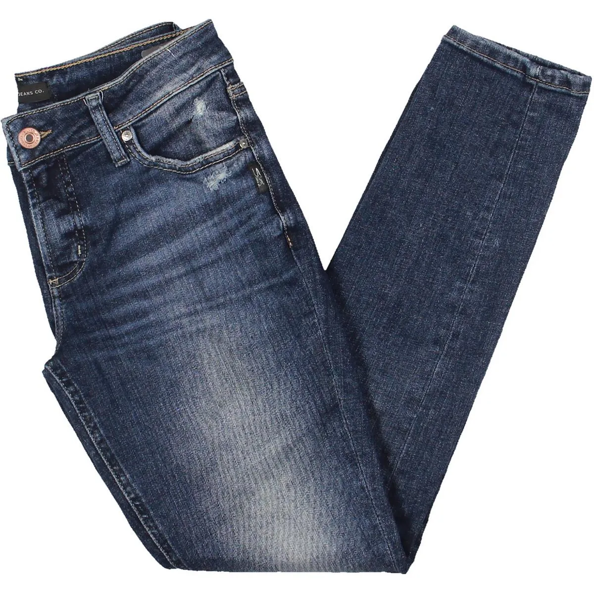 Silver Jeans Co. Femmes - Jeans Skinny Taille Moyenne Lavage Moyen