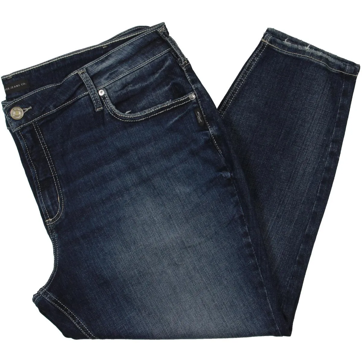 Silver Jeans Co. Jean Skinny Femme Taille Haute Effilé Plus