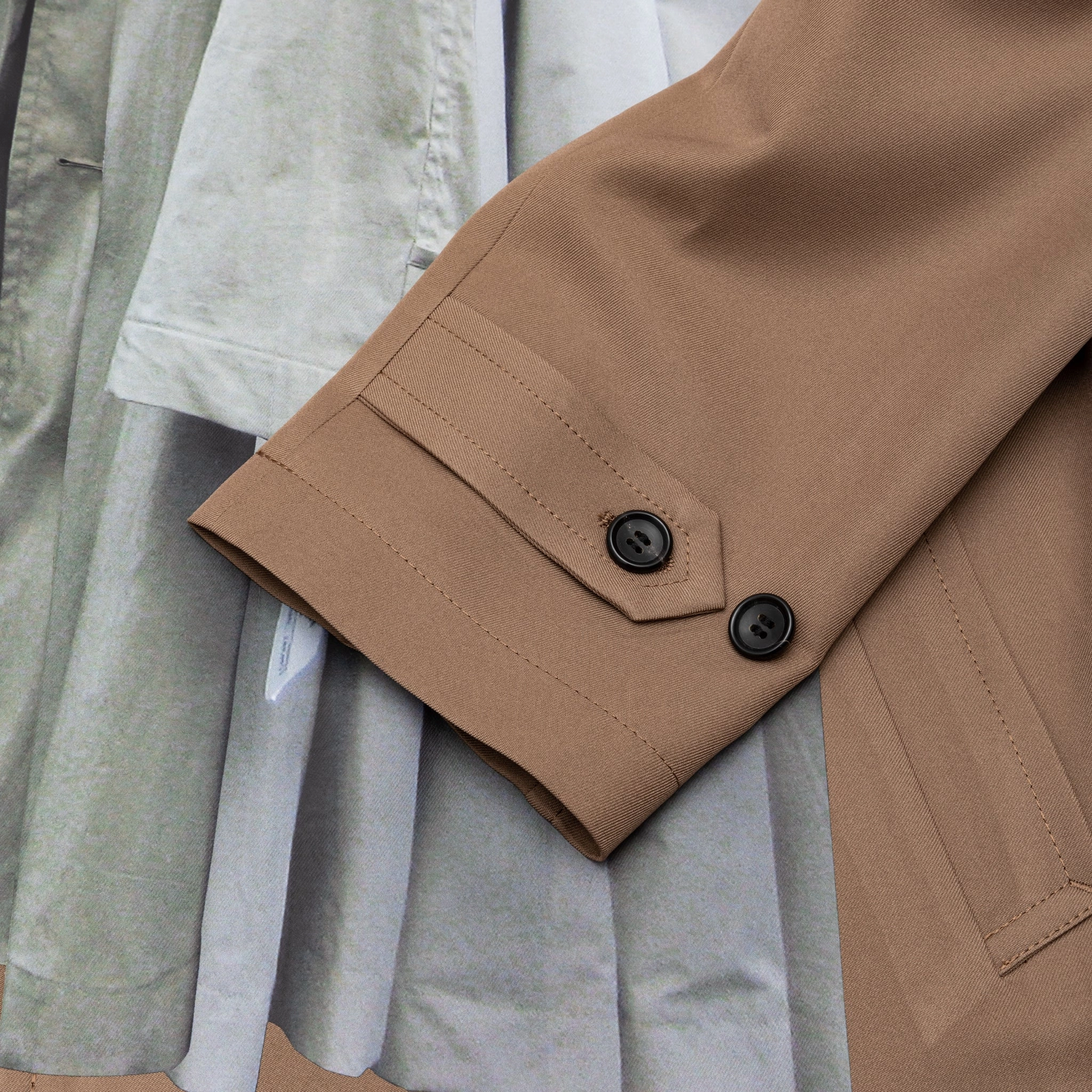 MANTEAU IMPRIMÉ CROISÉ SIMPLE