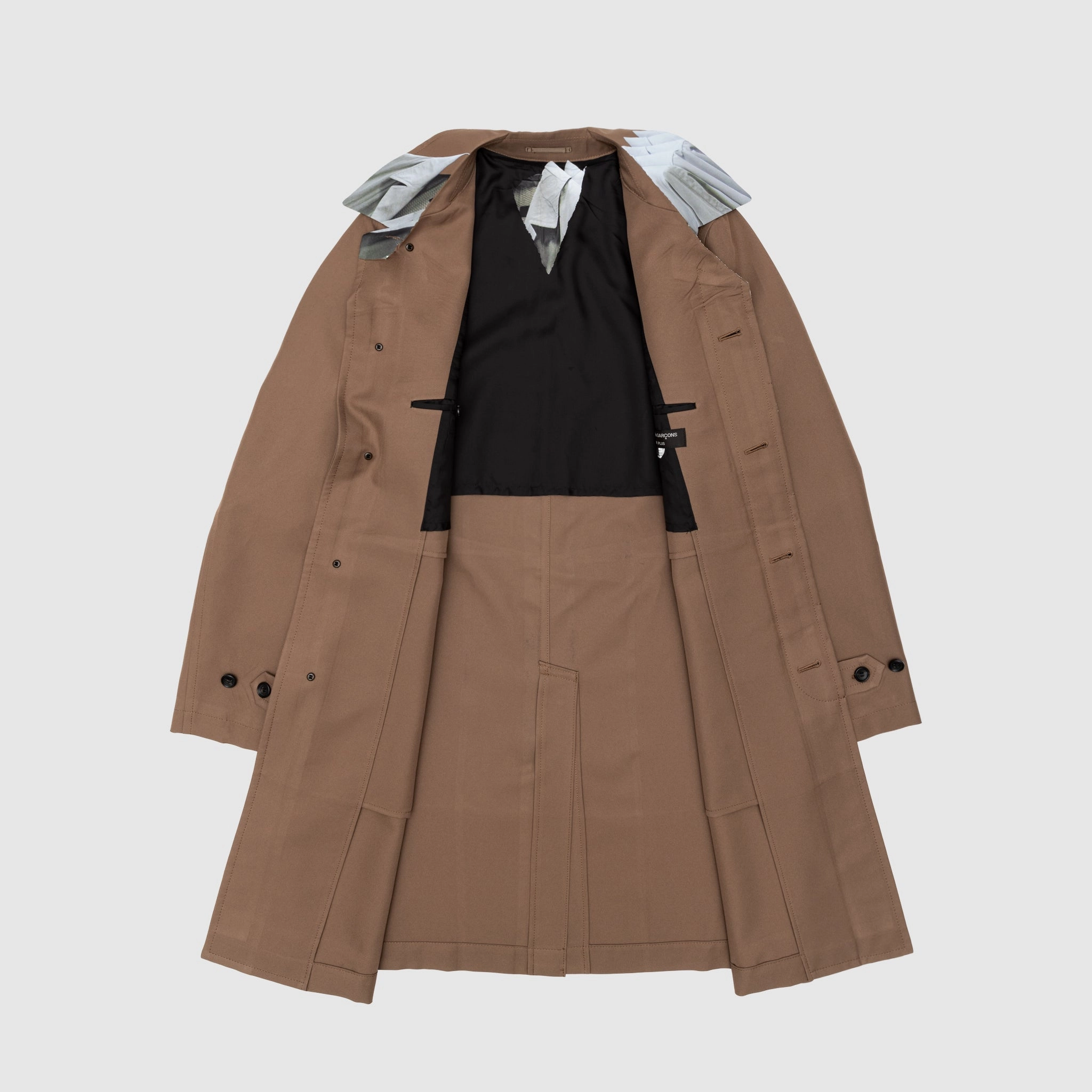 MANTEAU IMPRIMÉ CROISÉ SIMPLE