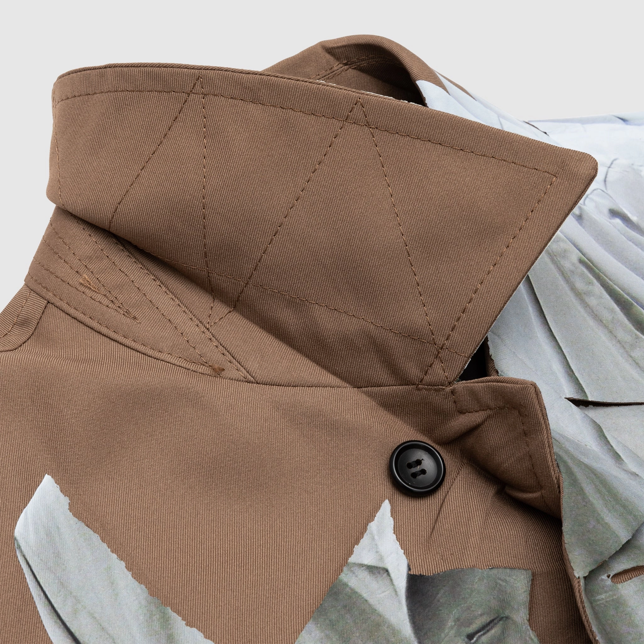 MANTEAU IMPRIMÉ CROISÉ SIMPLE