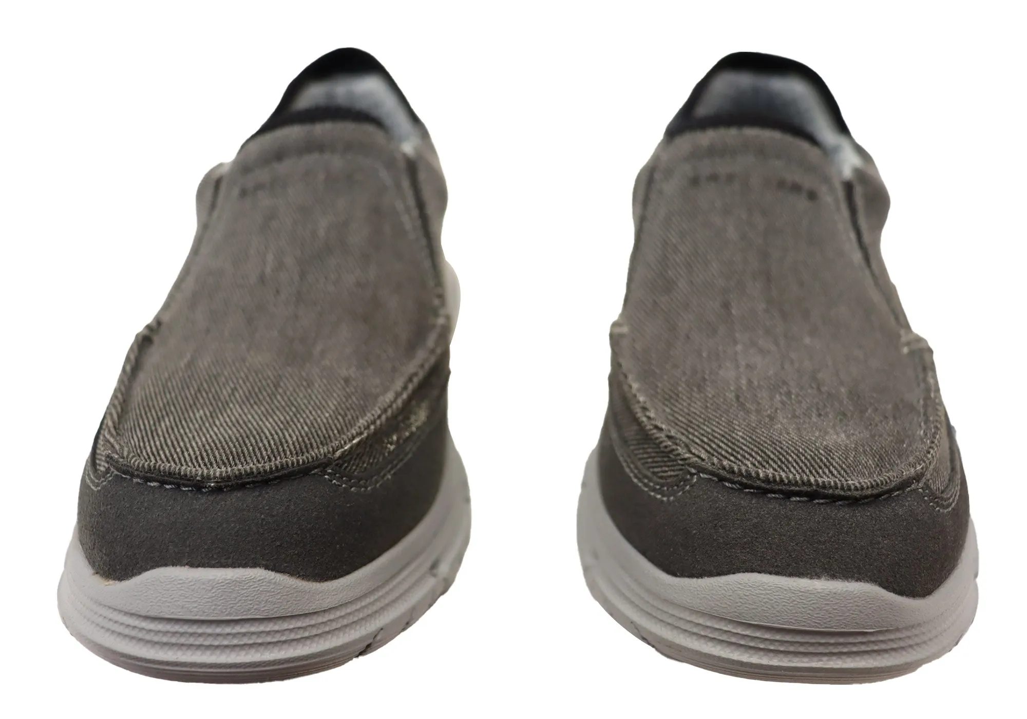 Skechers Chaussures Hommes Arch Fit Vortell Rothler Chaussures à Enfilage Facile Confortables Skechers