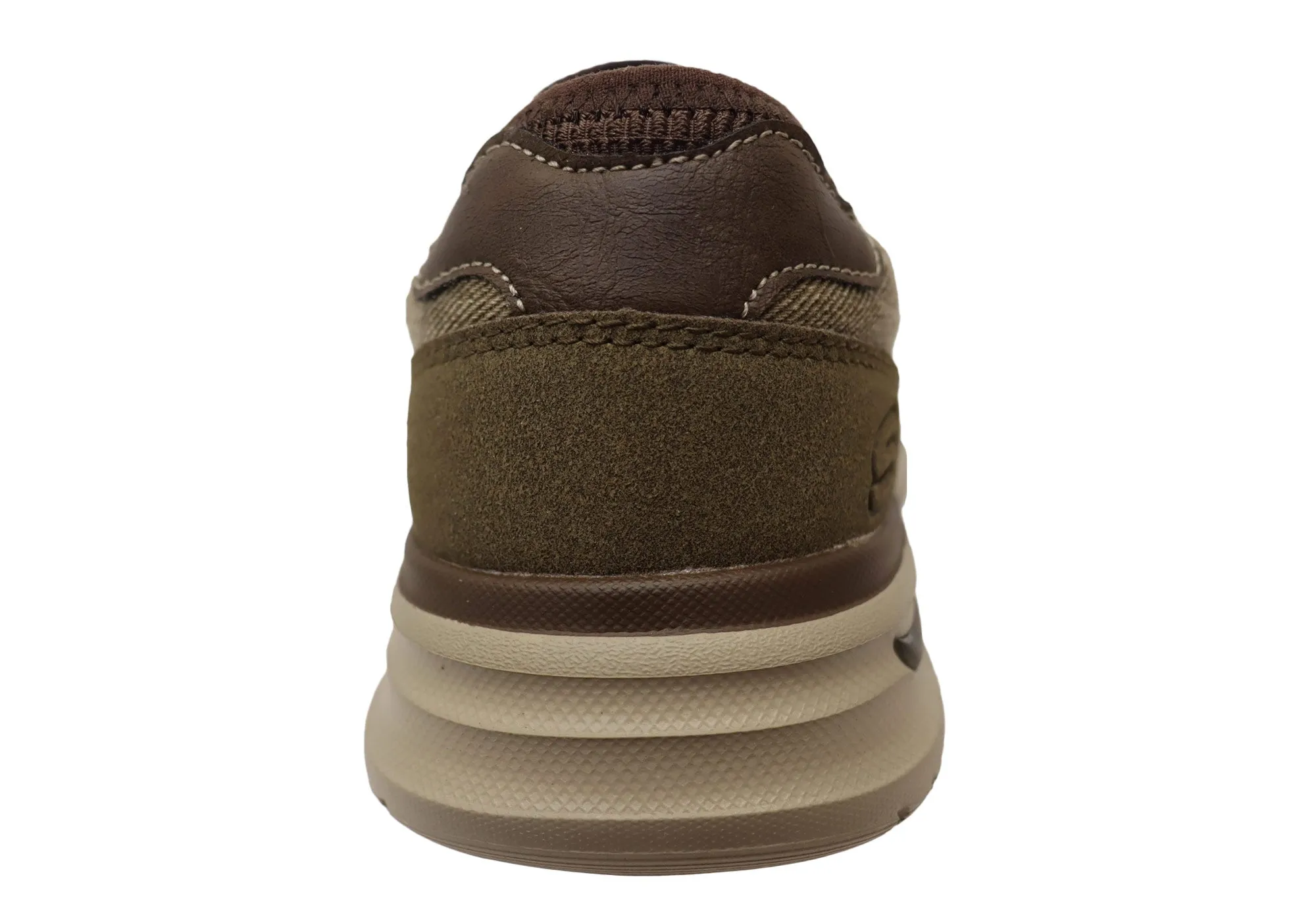 Skechers Chaussures Hommes Arch Fit Vortell Rothler Chaussures à Enfilage Facile Confortables Skechers