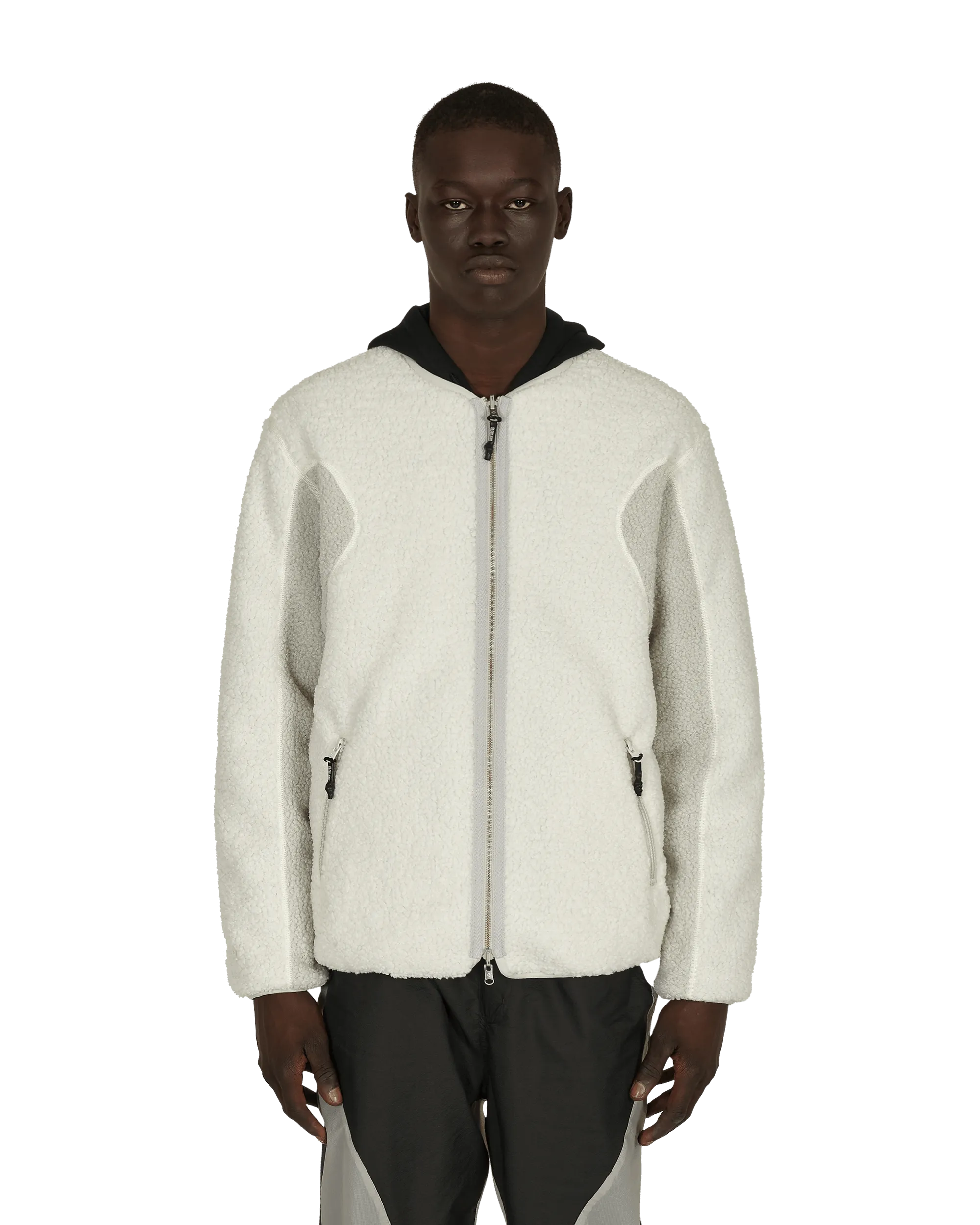 Veste réversible Slam Jam Sherpa Gris